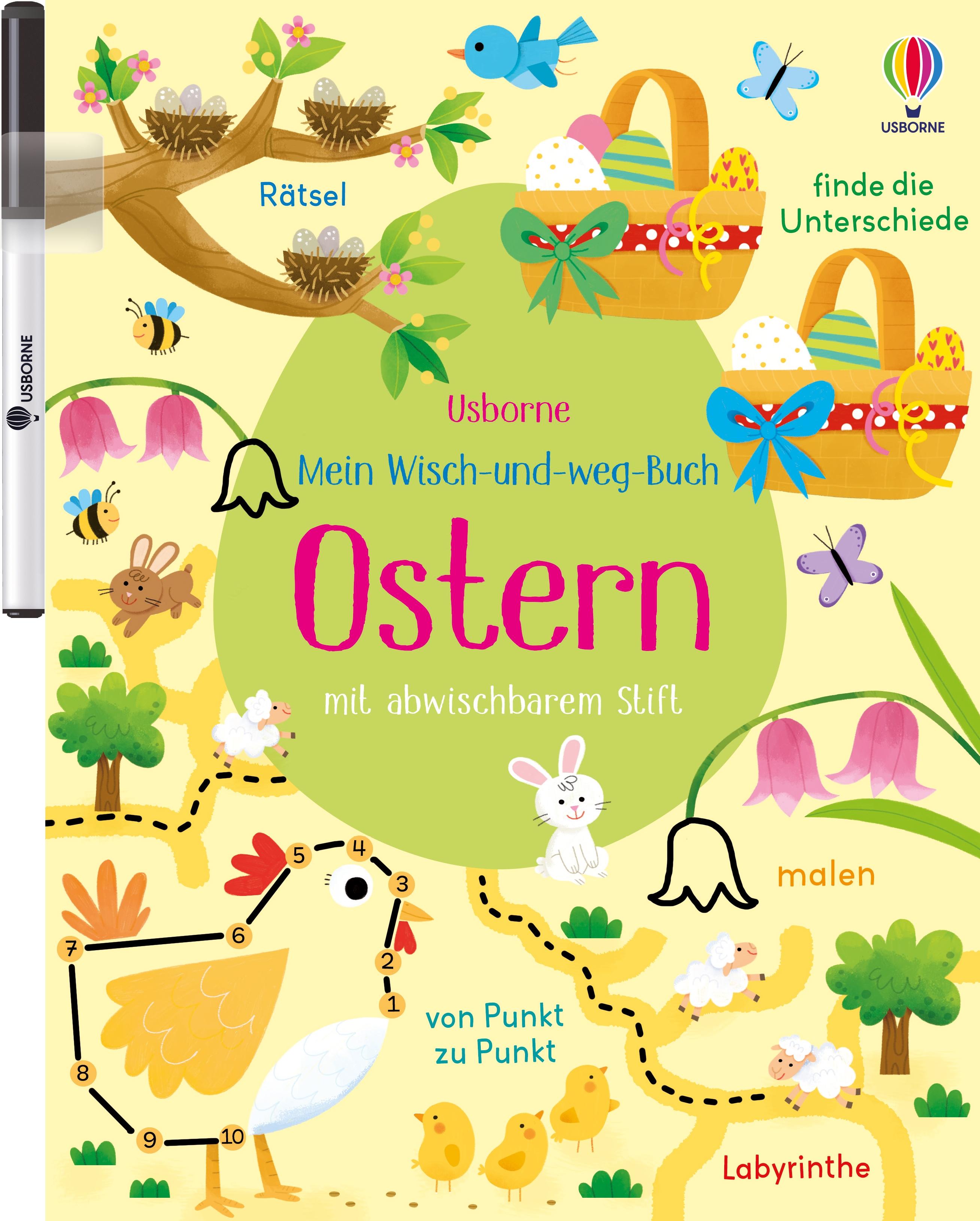 Vorderes Coverbild Mein Wisch-und-weg-Buch: Ostern