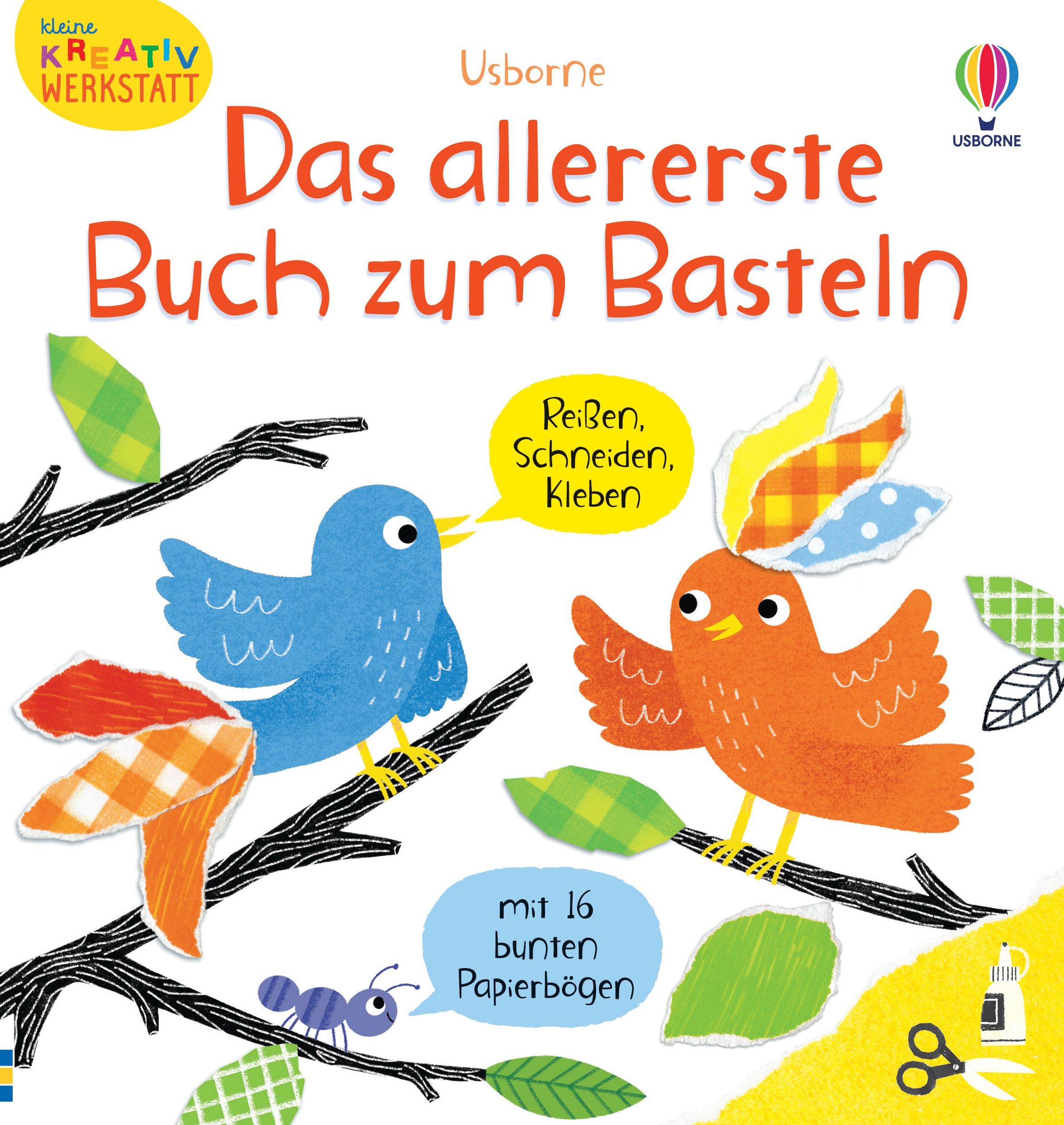 Vorderes Coverbild Kleine Kreativ-Werkstatt: Das allererste Buch zum Basteln
