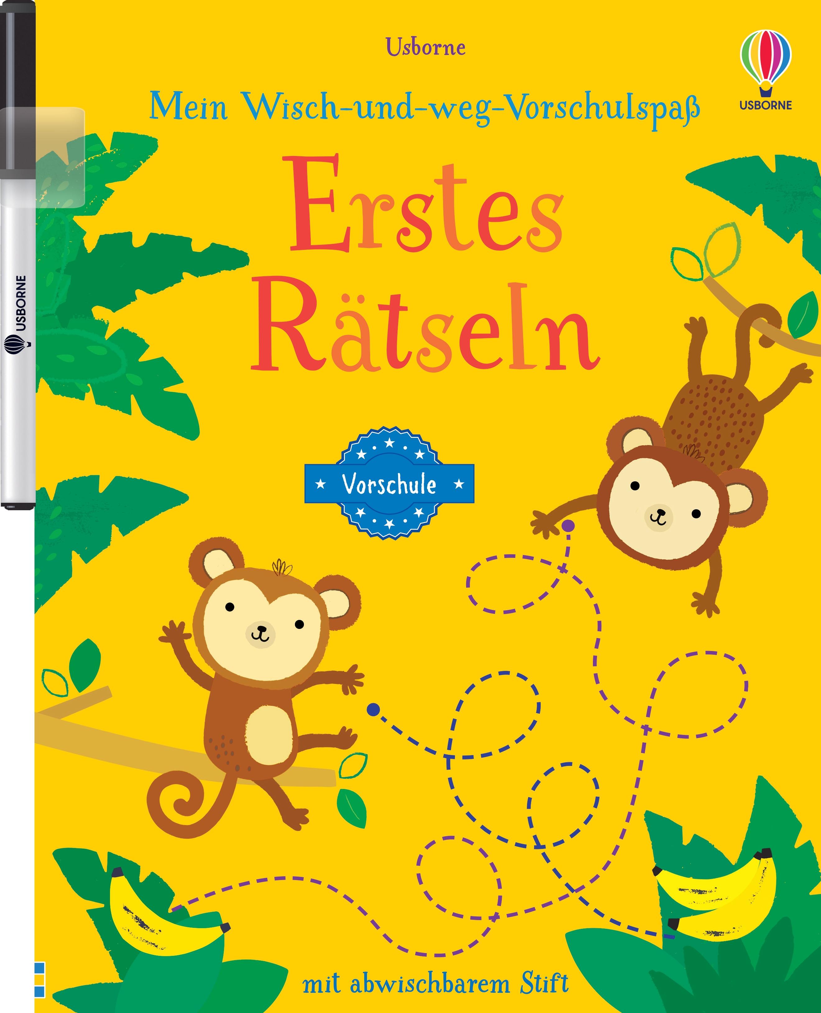 Vorderes Coverbild Mein Wisch-und-weg-Vorschulspaß: Erstes Rätseln