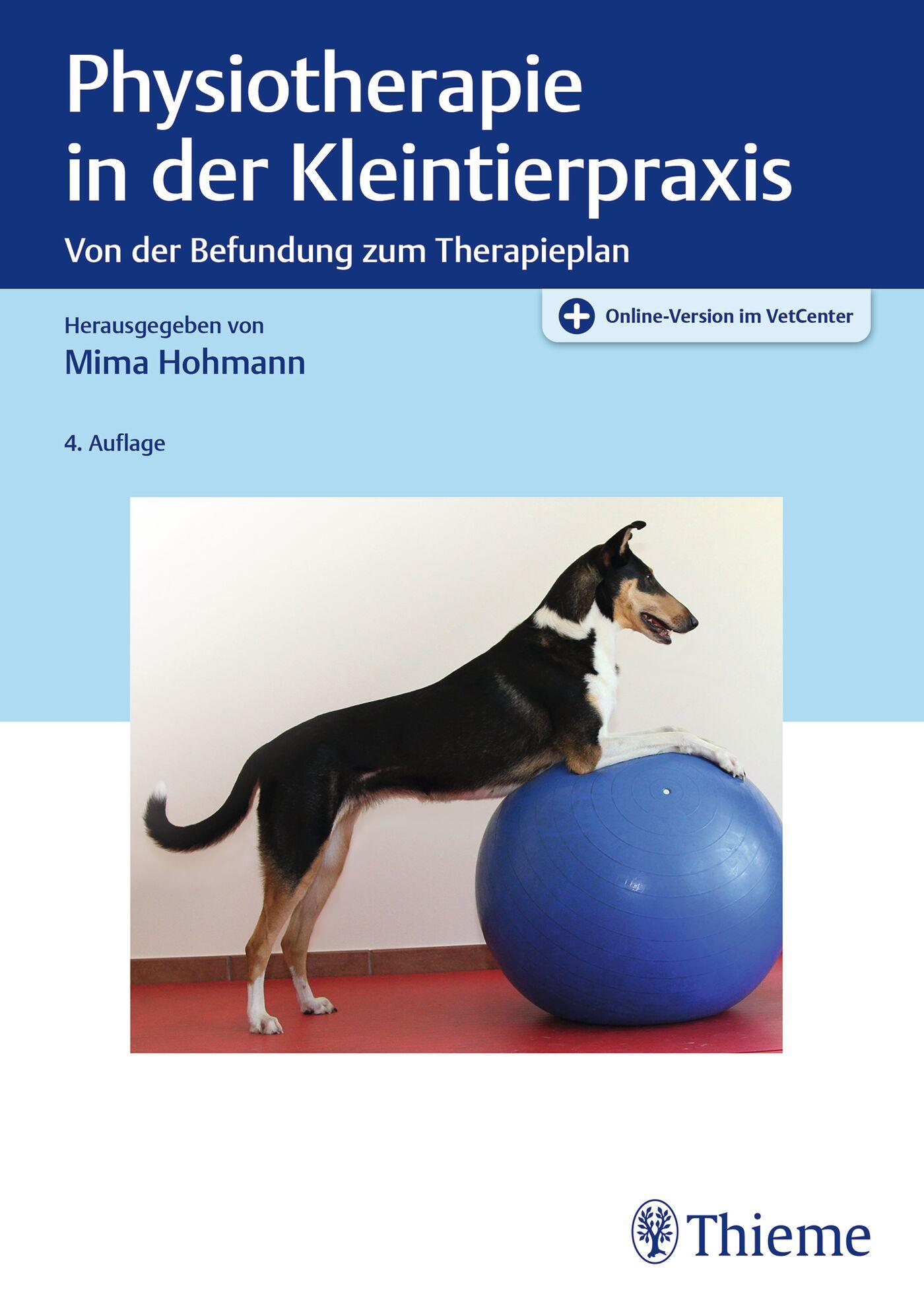 Vorderes Coverbild Physiotherapie in der Kleintierpraxis