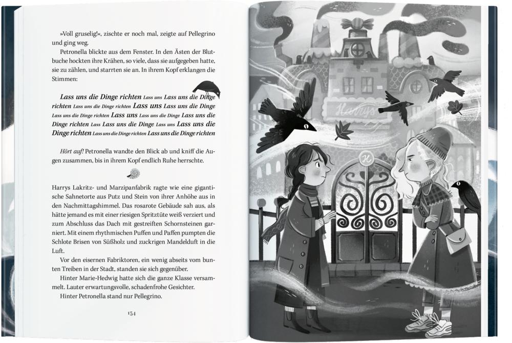 Beispielinhalt (Bild) Die Polidoris und der Pakt mit der Finsternis (Bd. 1)