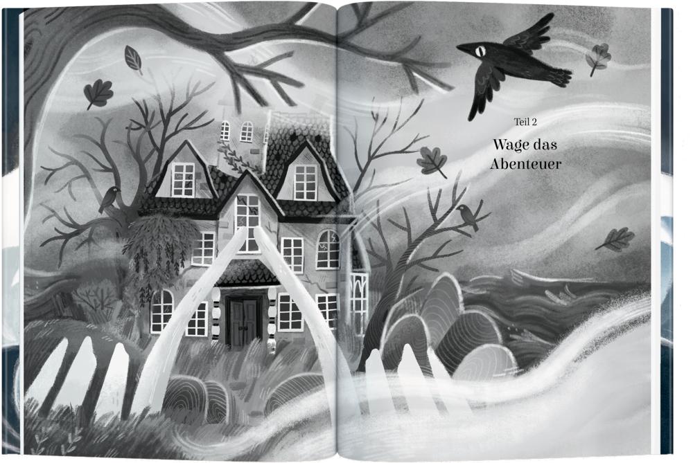 Beispielinhalt (Bild) Die Polidoris und der Pakt mit der Finsternis (Bd. 1)