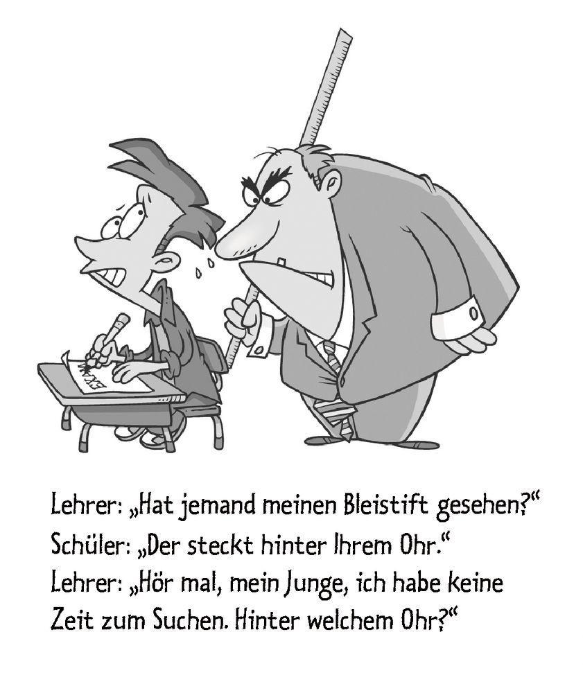 Beispielinhalt (Bild) Das große Buch der Mega-Schülerwitze