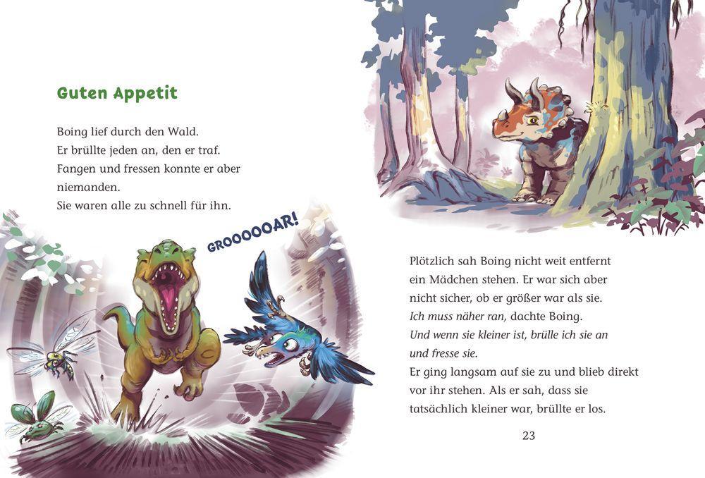Beispielinhalt (Bild) T-Rex World (Leseanfänger, Bd. 1)