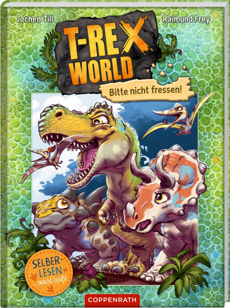 Vorderes Coverbild T-Rex World (Leseanfänger, Bd. 1)