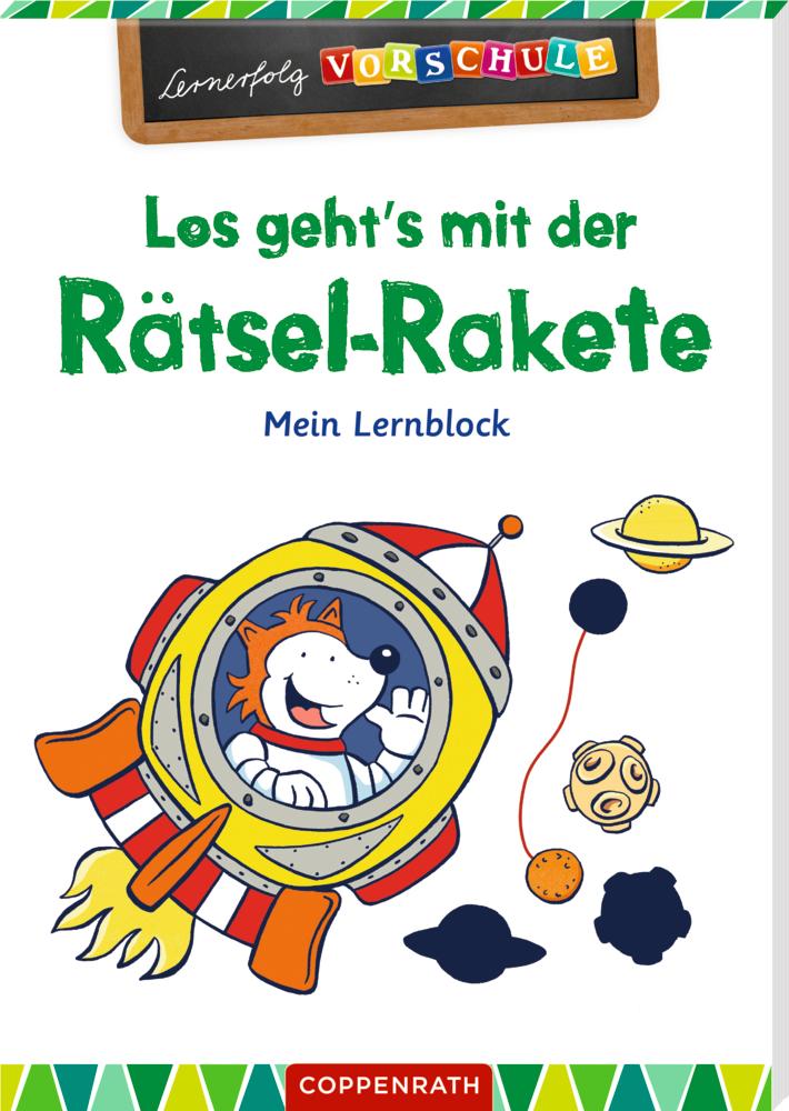 Vorderes Coverbild Los geht's mit der Rätsel-Rakete