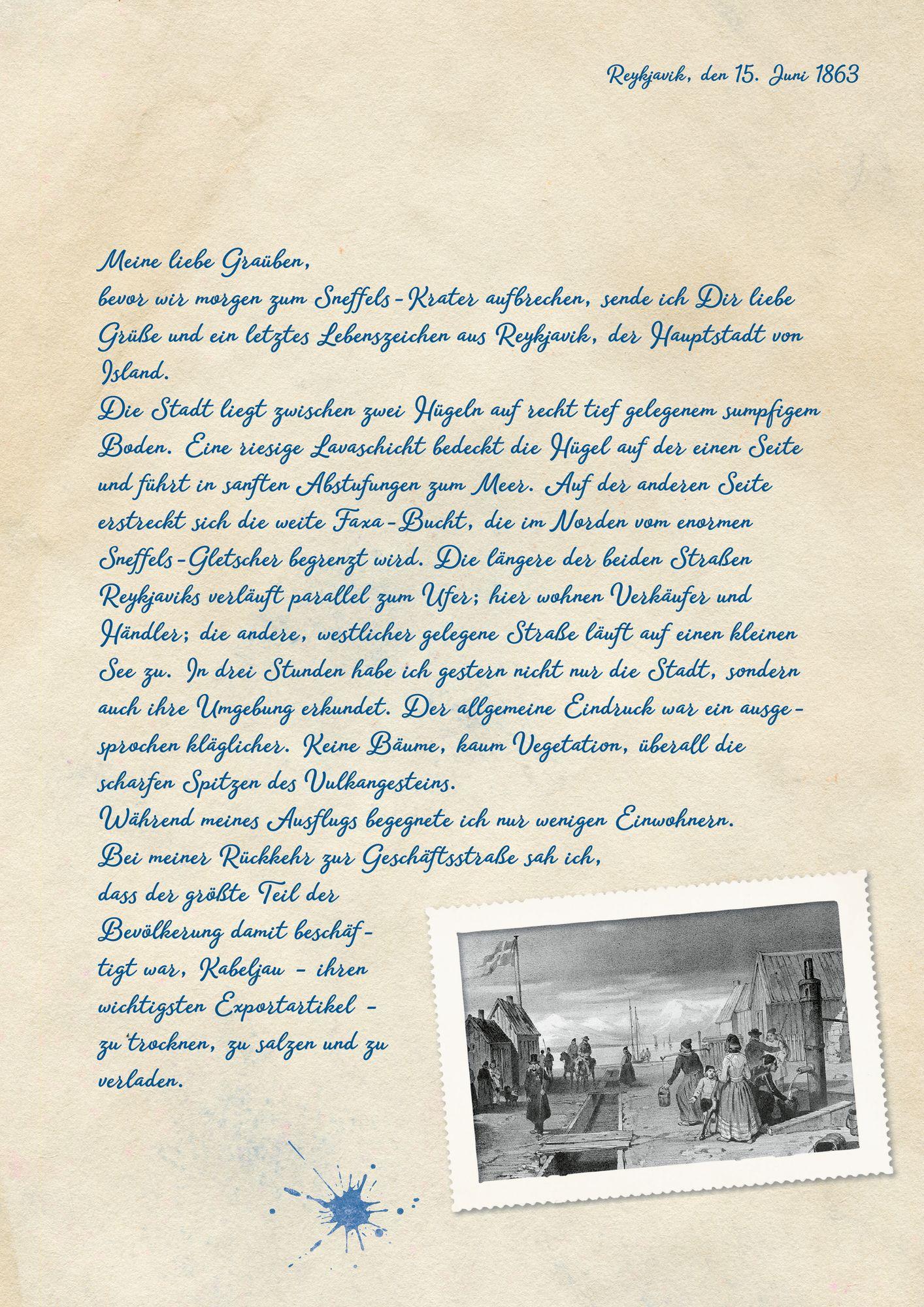 Beispielinhalt (Bild) Reise zum Mittelpunkt der Erde