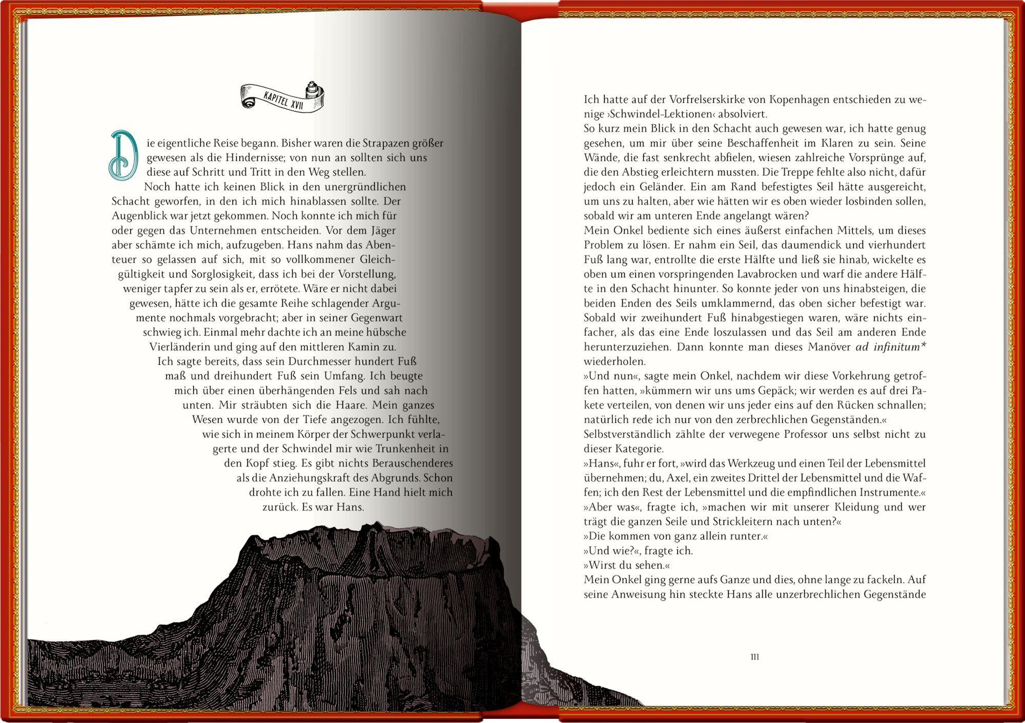 Beispielinhalt (Bild) Reise zum Mittelpunkt der Erde