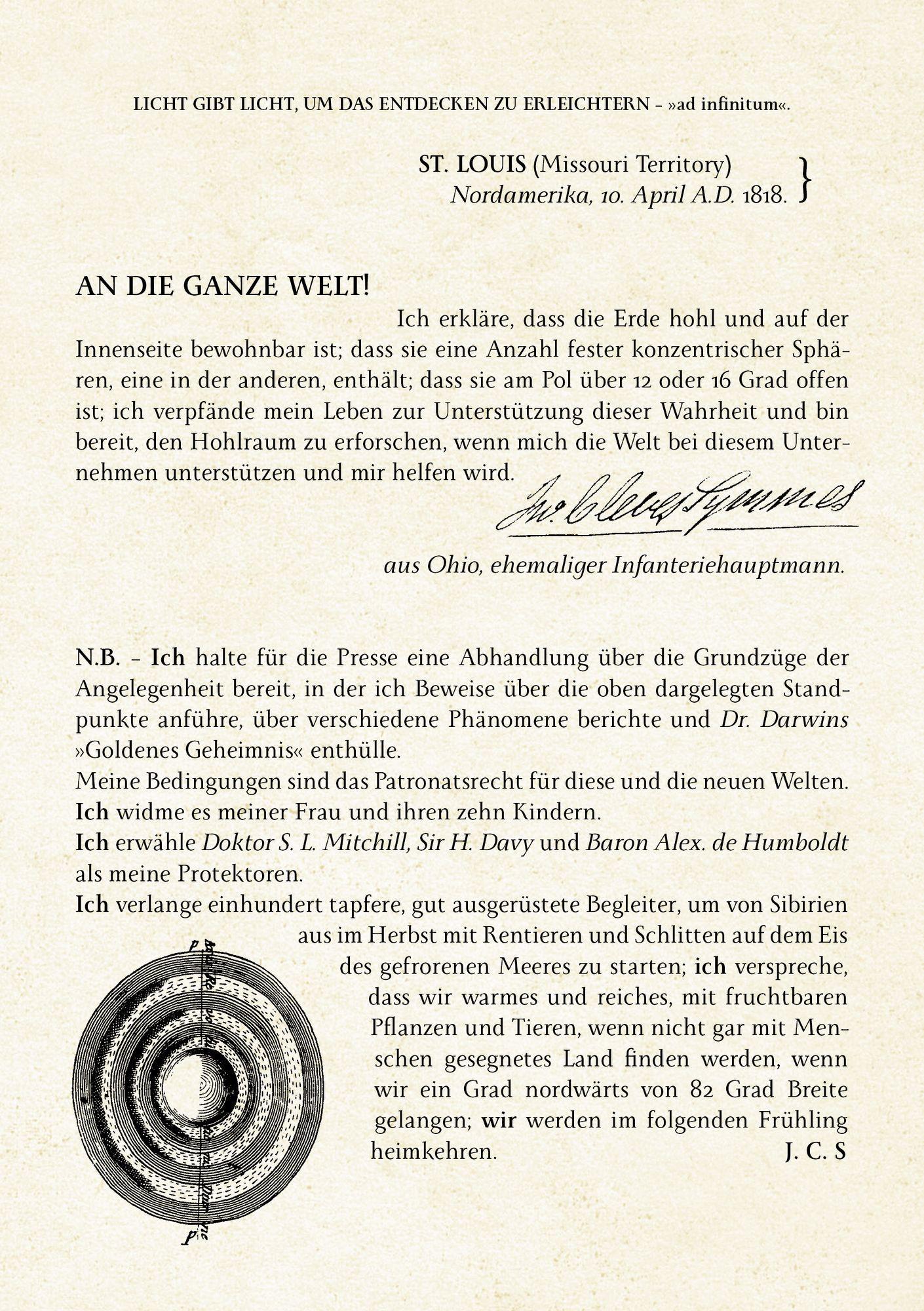 Beispielinhalt (Bild) Reise zum Mittelpunkt der Erde