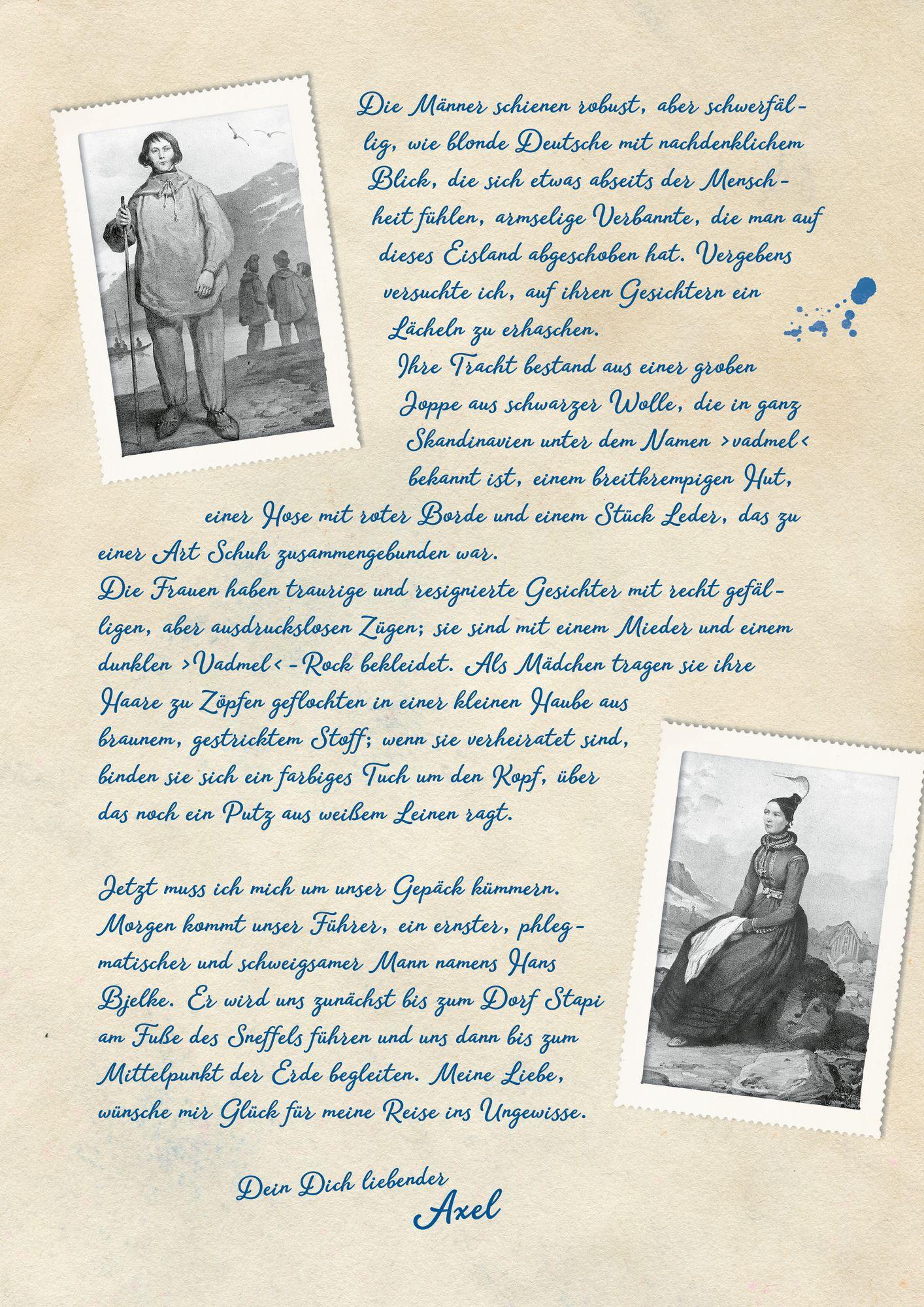 Beispielinhalt (Bild) Reise zum Mittelpunkt der Erde