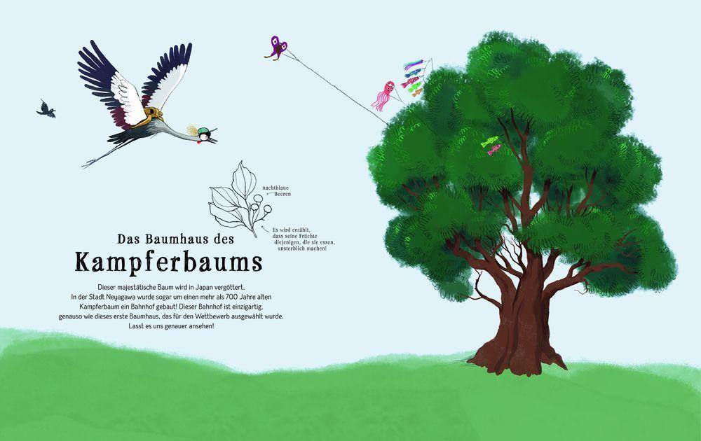 Beispielinhalt (Bild) Der große Baumhauswettbewerb