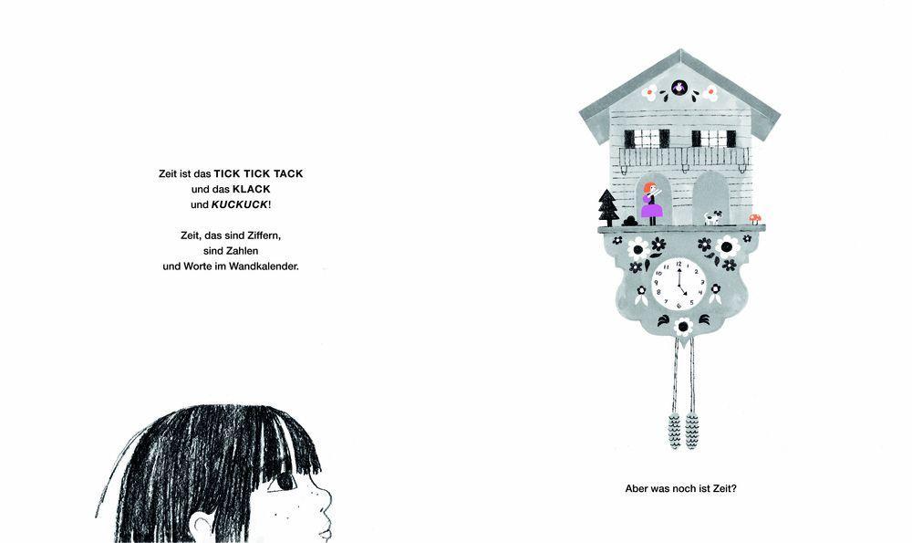 Beispielinhalt (Bild) Zeit ist eine Blume