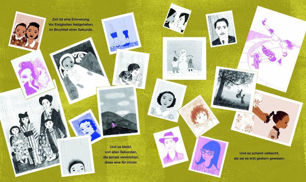 Beispielinhalt (Bild) Zeit ist eine Blume