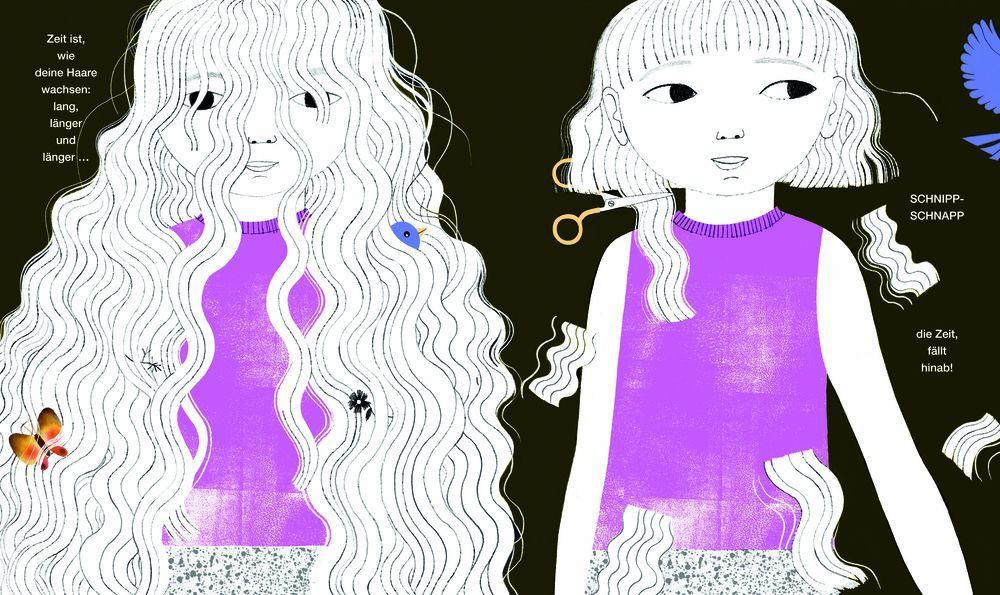 Beispielinhalt (Bild) Zeit ist eine Blume