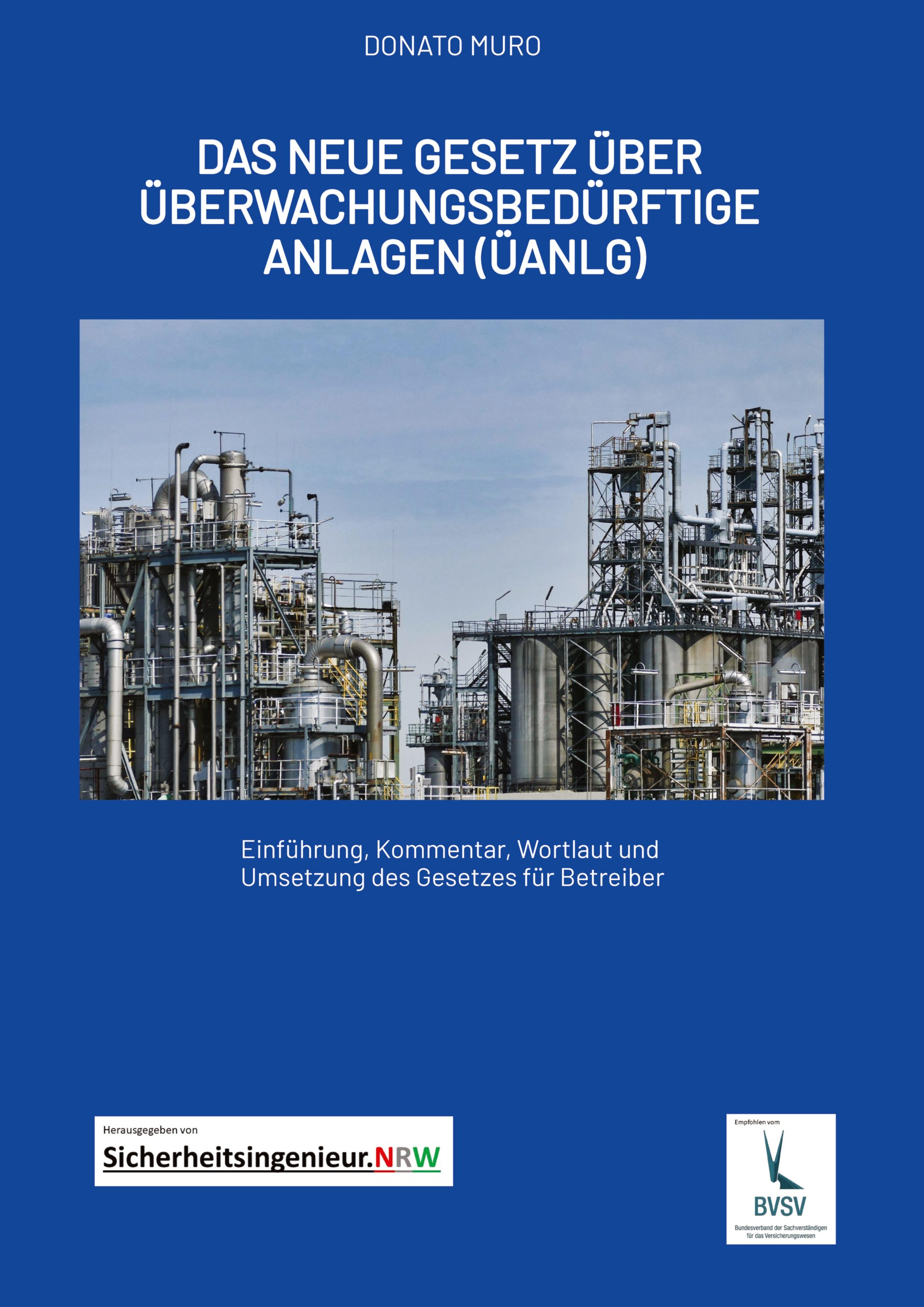 Vorderes Coverbild Das neue Gesetz über überwachungsbedürftige Anlagen (ÜAnlG)