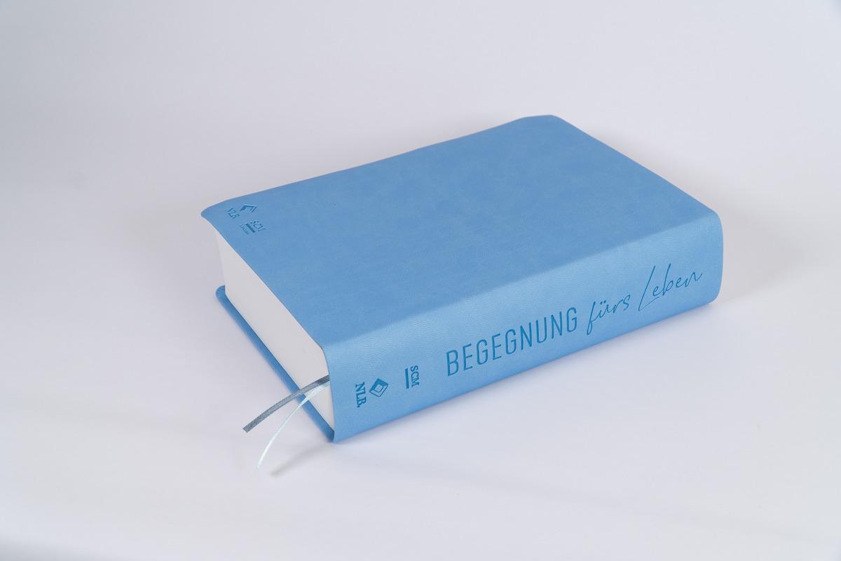 Beispielinhalt (Bild) Begegnung fürs Leben, Kunstleder