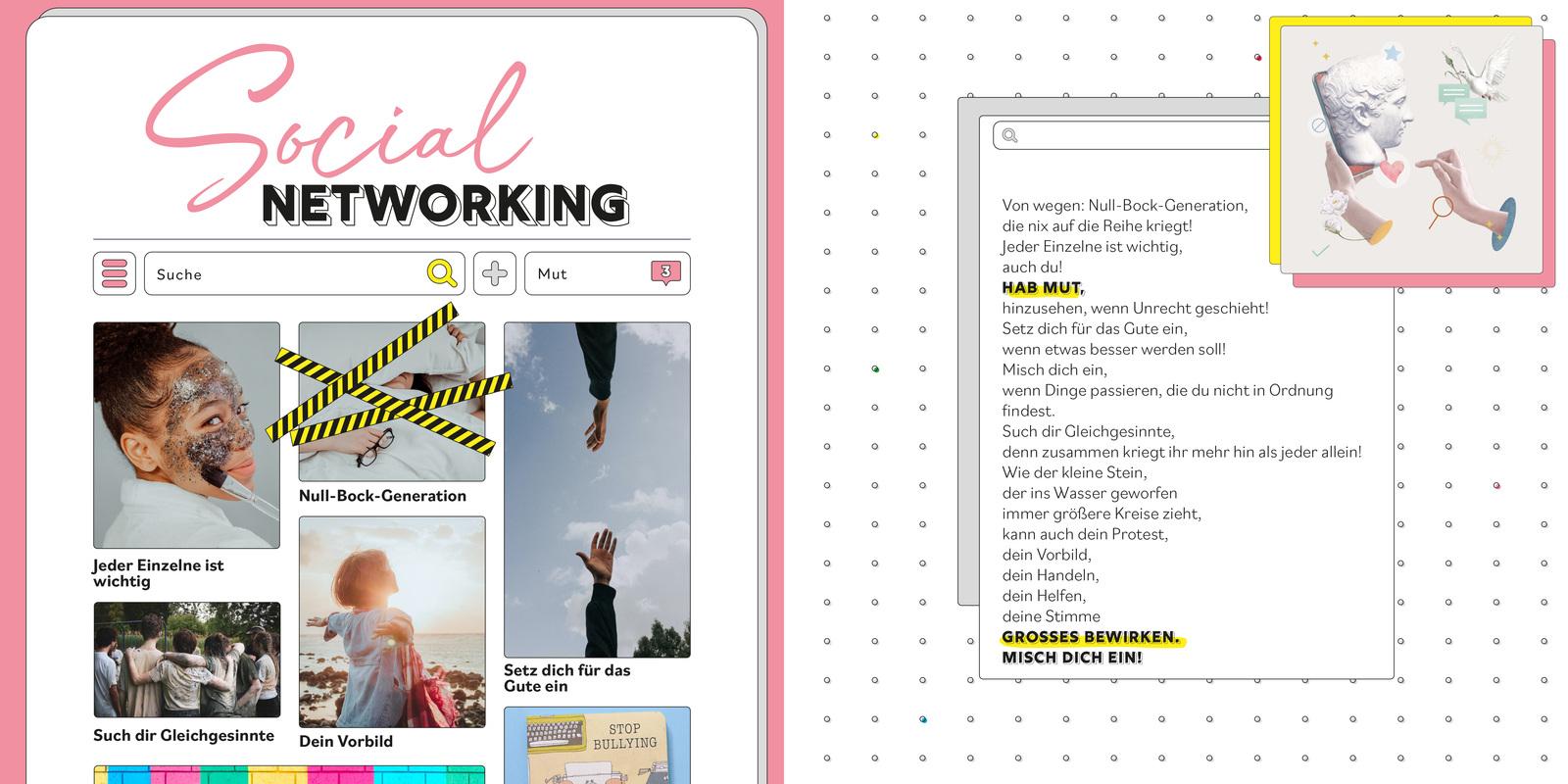 Beispielinhalt (Bild) Leb dein Leben! Für Mädchen