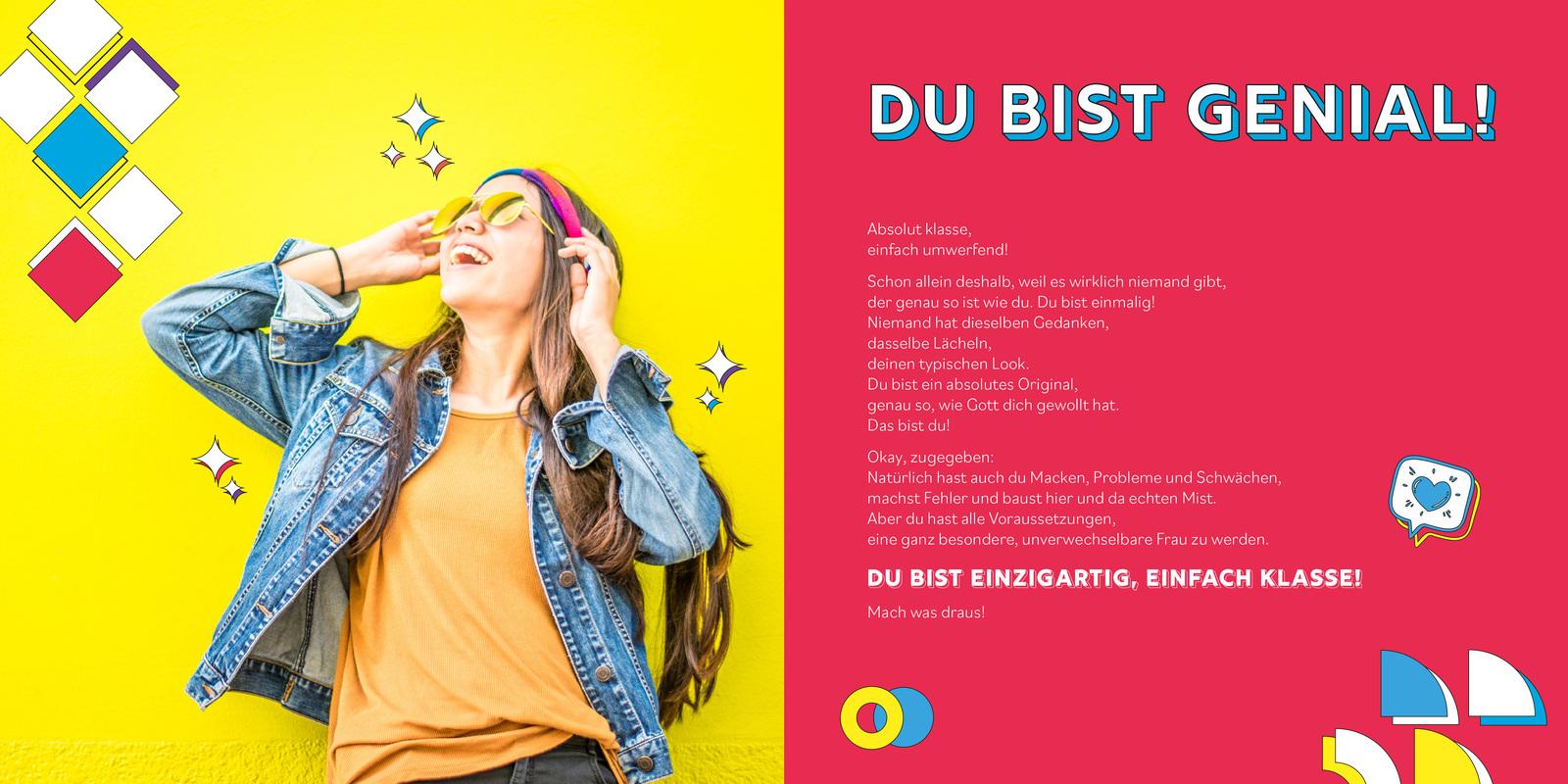 Beispielinhalt (Bild) Leb dein Leben! Für Mädchen