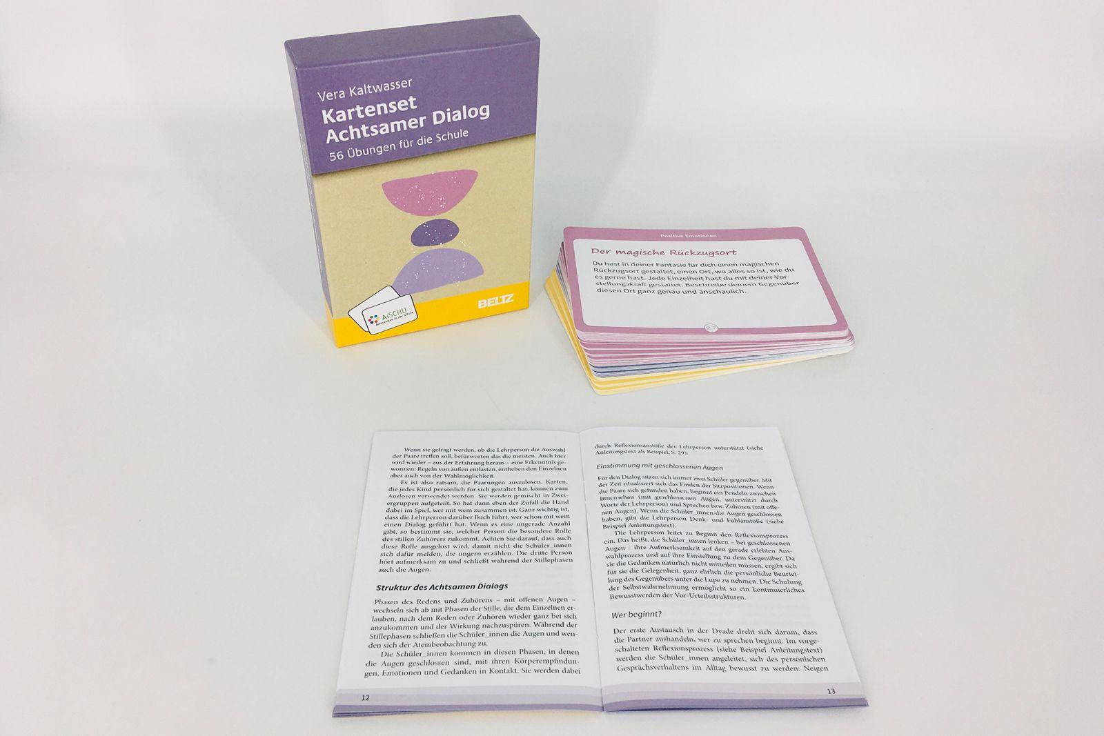 Beispielinhalt (Bild) Kartenset Achtsamer Dialog