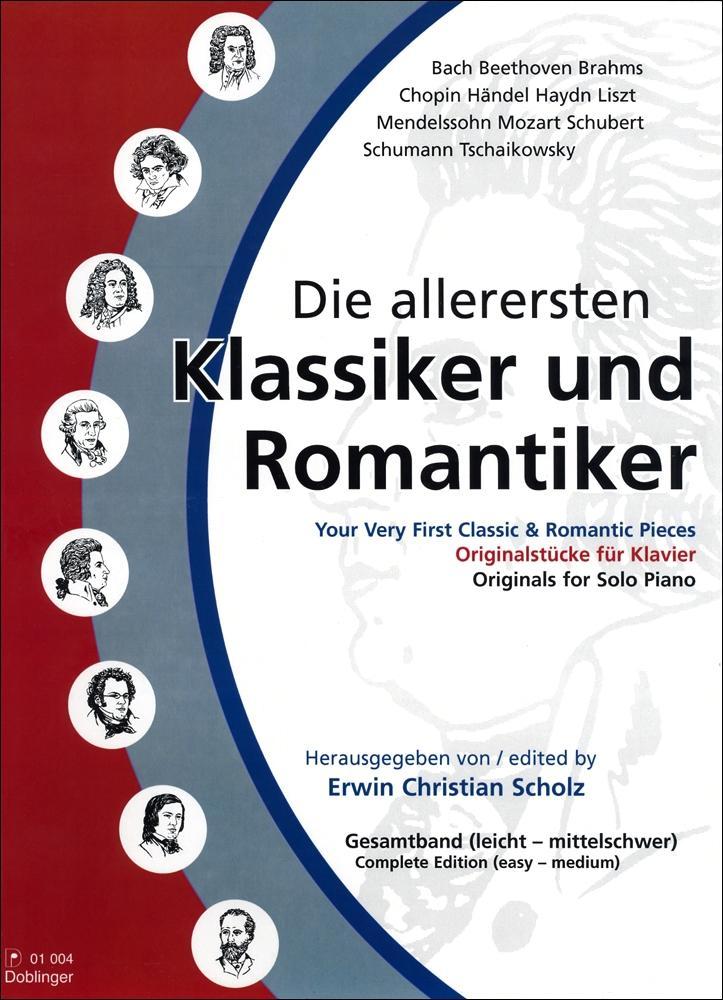Vorderes Coverbild Die allerersten Klassiker und Romantiker Band 1 - 3