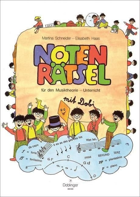 Vorderes Coverbild NOTENRÄTSEL für den Musiktheorie-Unterricht