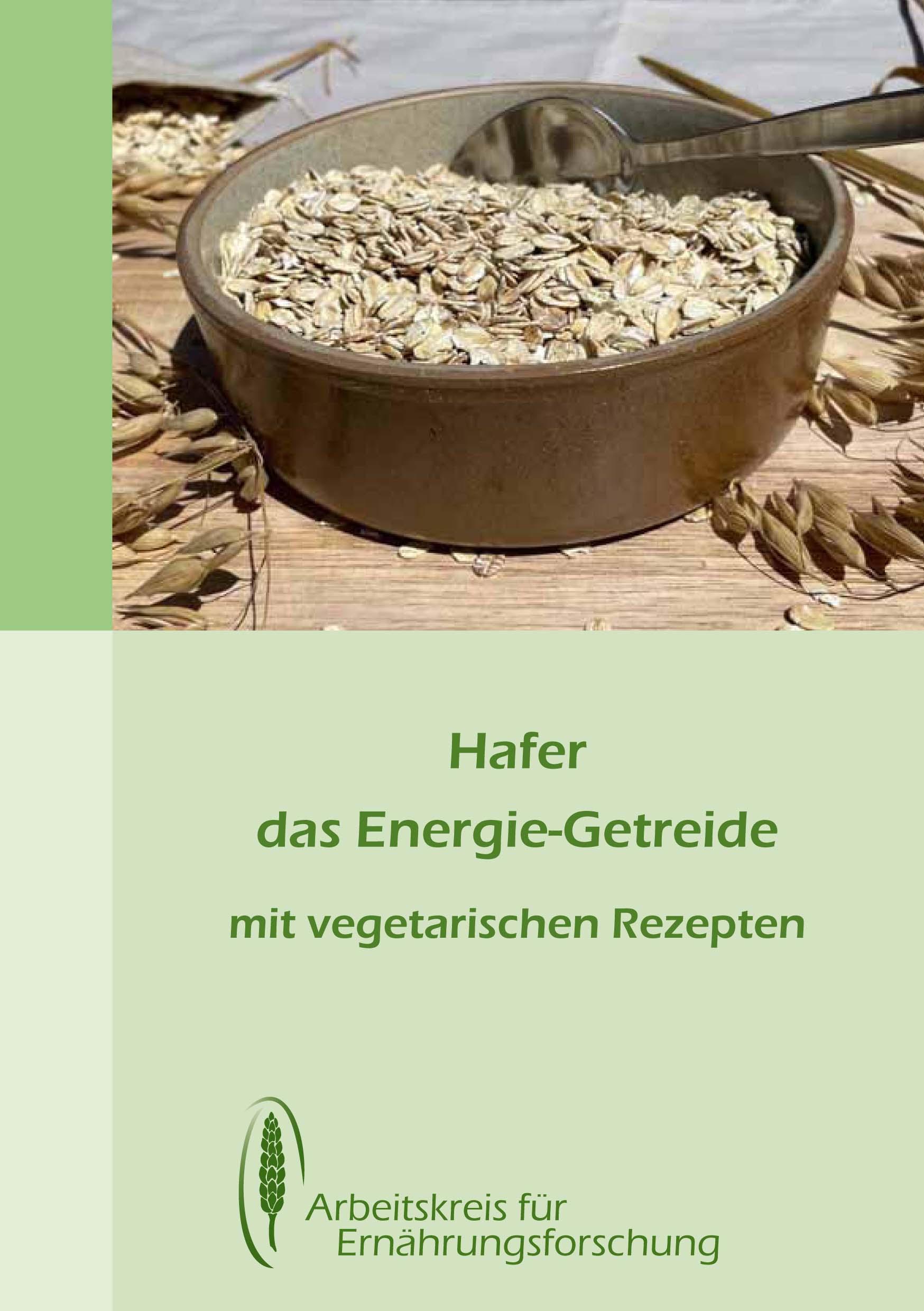 Vorderes Coverbild Hafer - das Energie-Getreide