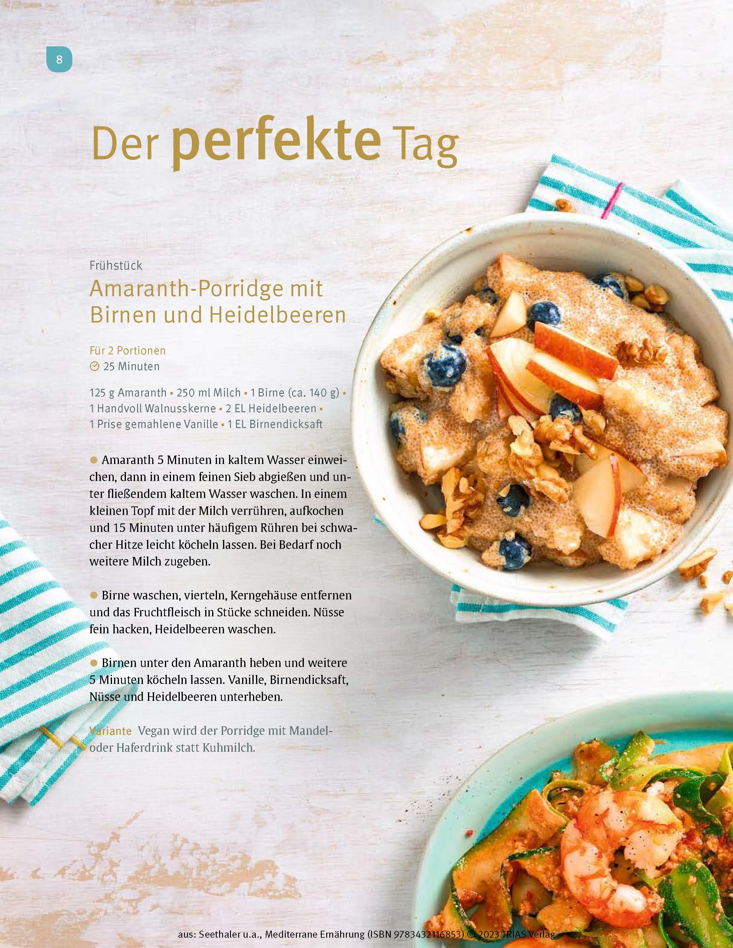 Beispielinhalt (Bild) Medical Cooking: Mediterrane Ernährung