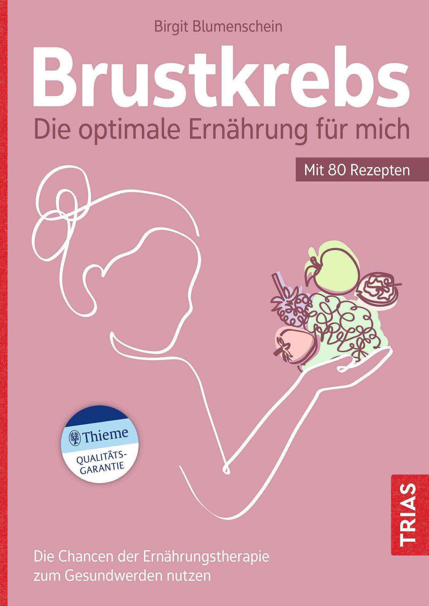 Vorderes Coverbild Brustkrebs - Die optimale Ernährung für mich