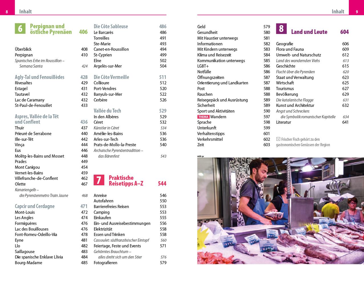 Beispielinhalt (Bild) Reise Know-How Reiseführer Languedoc-Roussillon Okzitanien entdecken