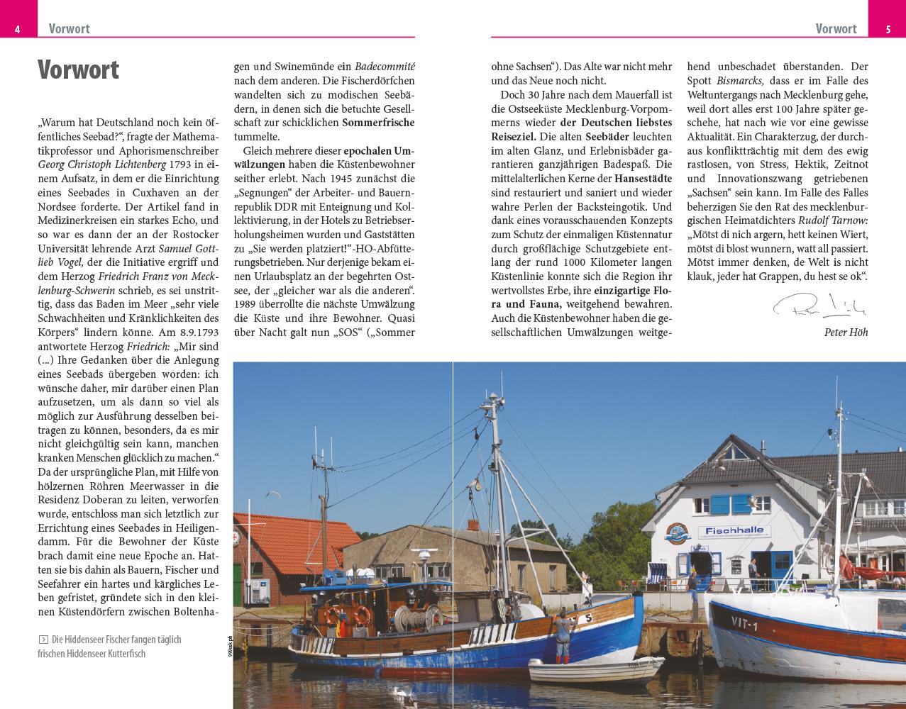 Beispielinhalt (Bild) Reise Know-How Reiseführer Ostseeküste Mecklenburg-Vorpommern