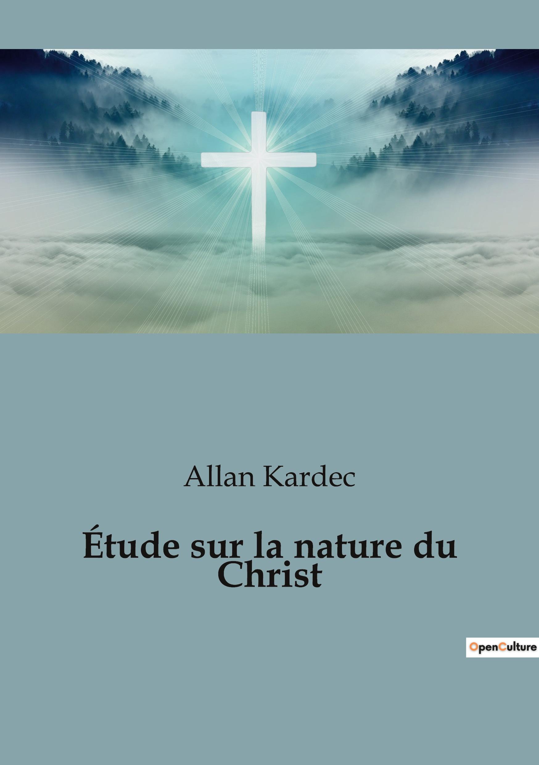 Vorderes Coverbild Étude sur la nature du Christ