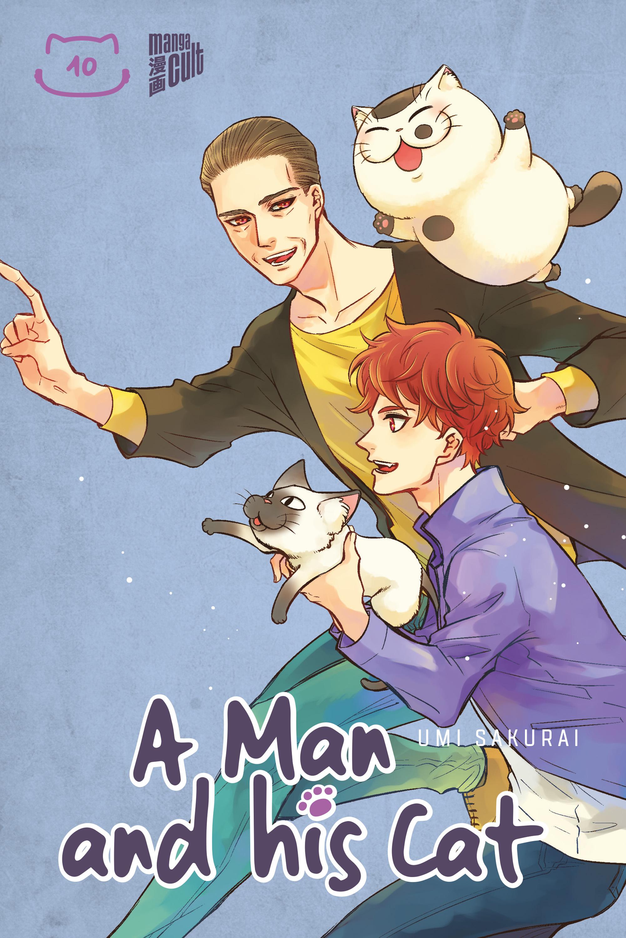 Vorderes Coverbild A Man and his Cat 10