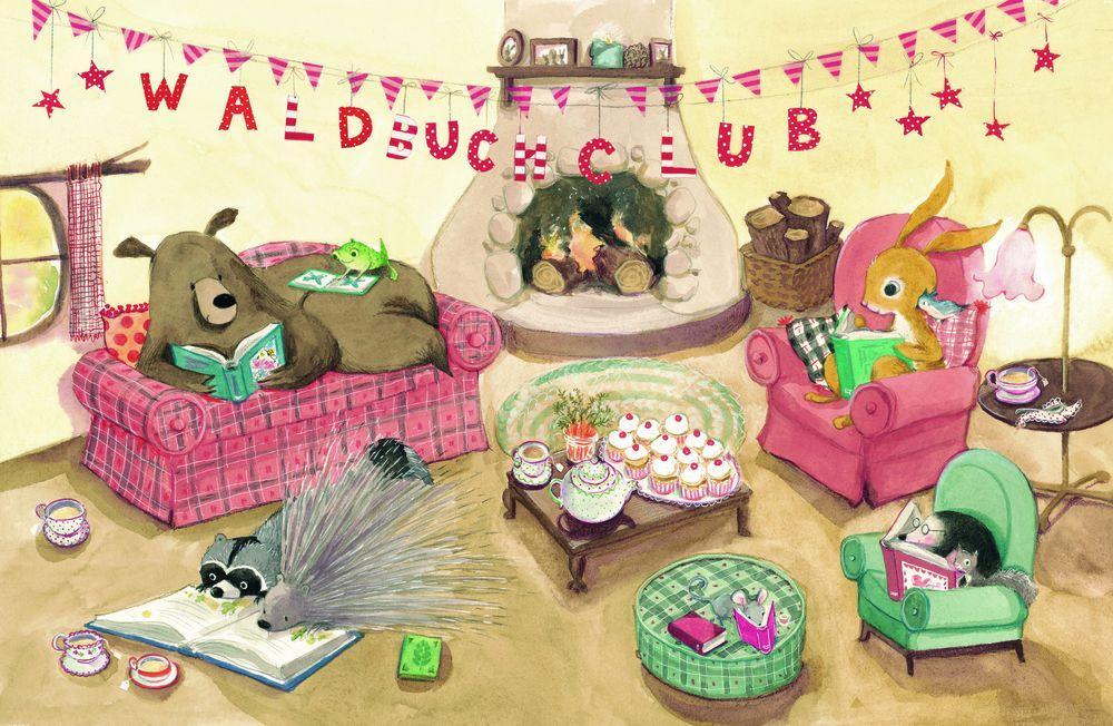 Beispielinhalt (Bild) Der Waldbuchclub