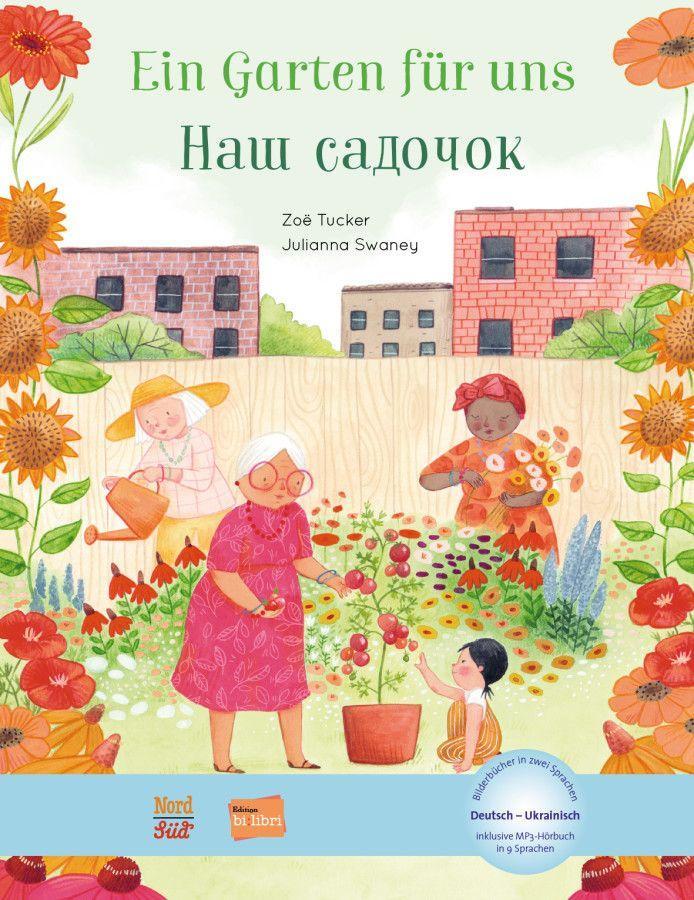 Vorderes Coverbild Ein Garten für uns. Deutsch-Ukrainisch