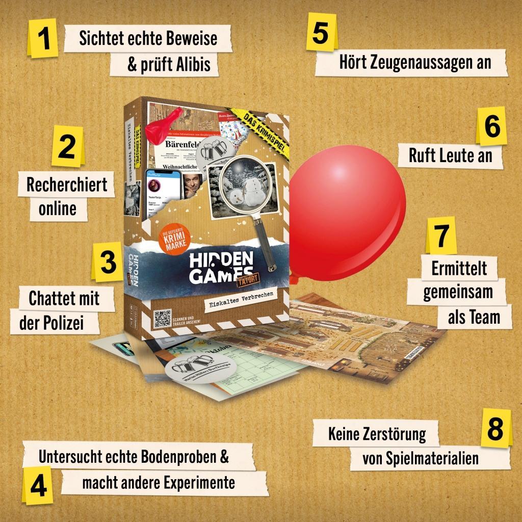 Beispielinhalt (Bild) Hidden Games Tatort: Eiskaltes Verbrechen