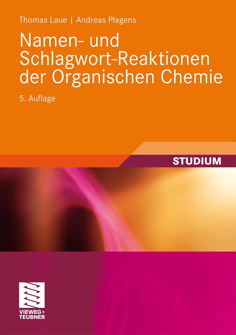 Vorderes Coverbild Namen- und Schlagwort-Reaktionen der Organischen Chemie