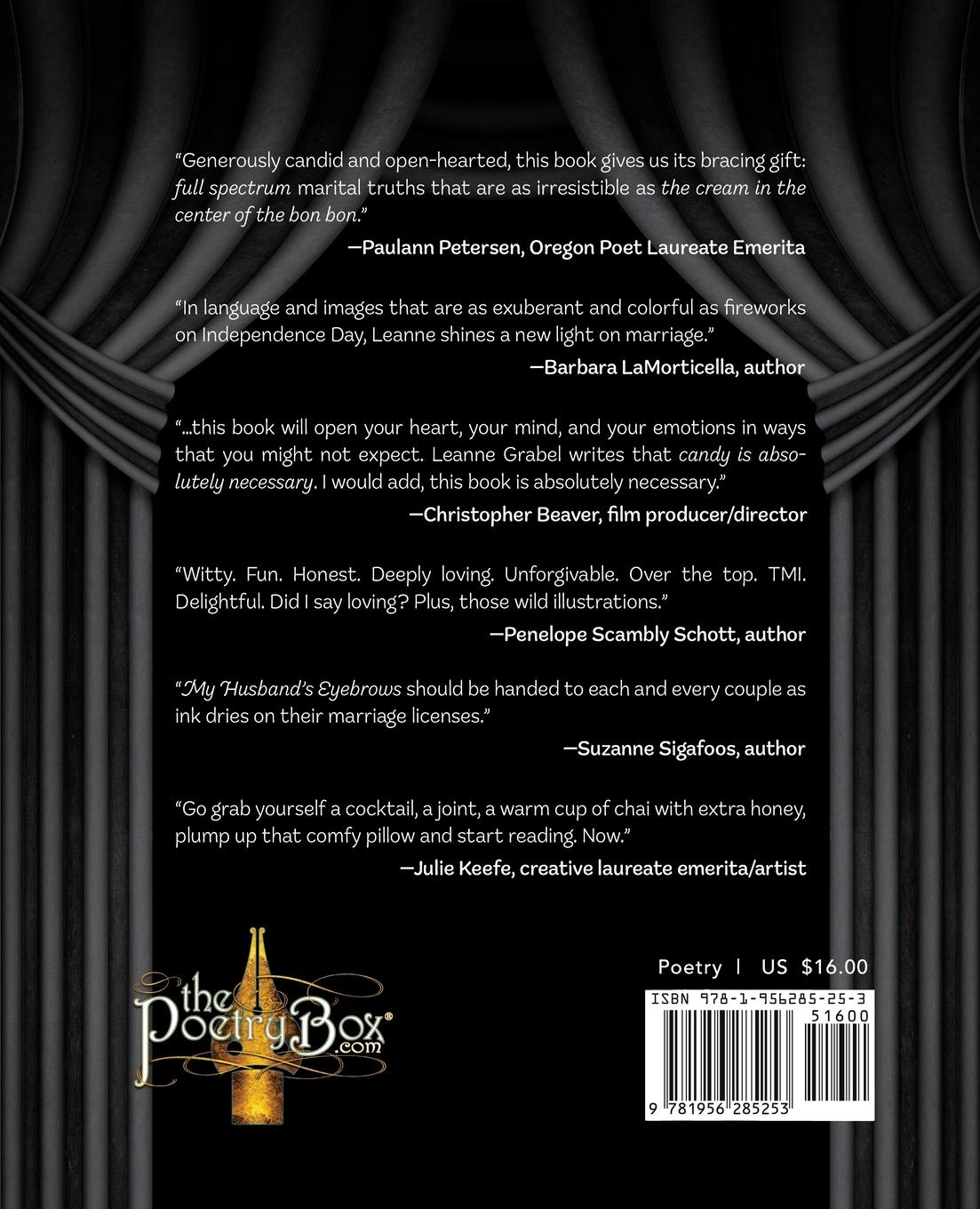 Rückseitencover My Husband's Eyebrows