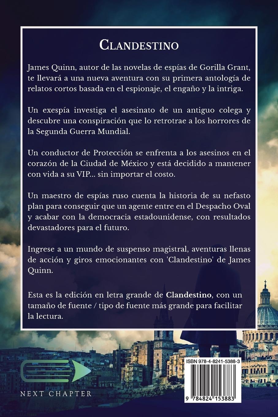 Rückseitencover Clandestino