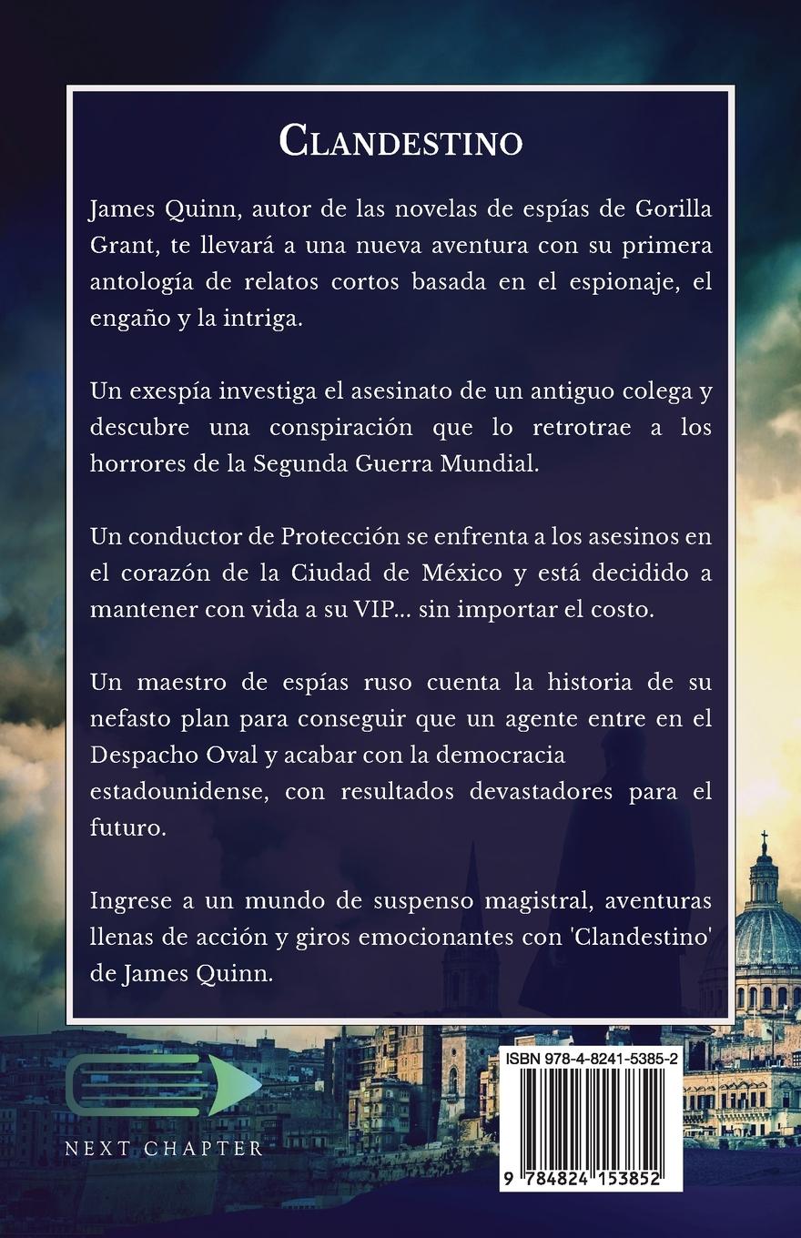 Rückseitencover Clandestino