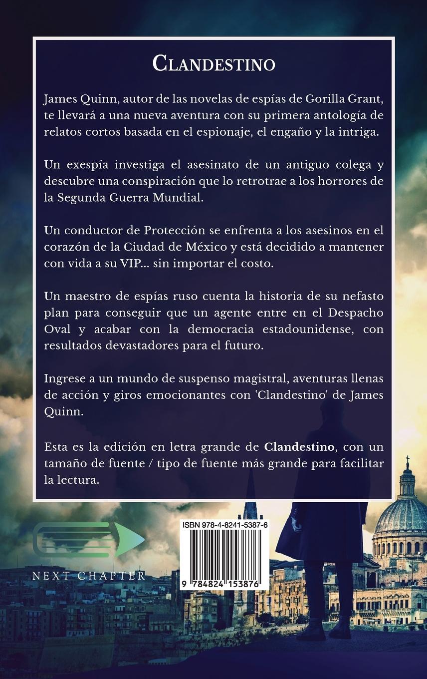 Rückseitencover Clandestino