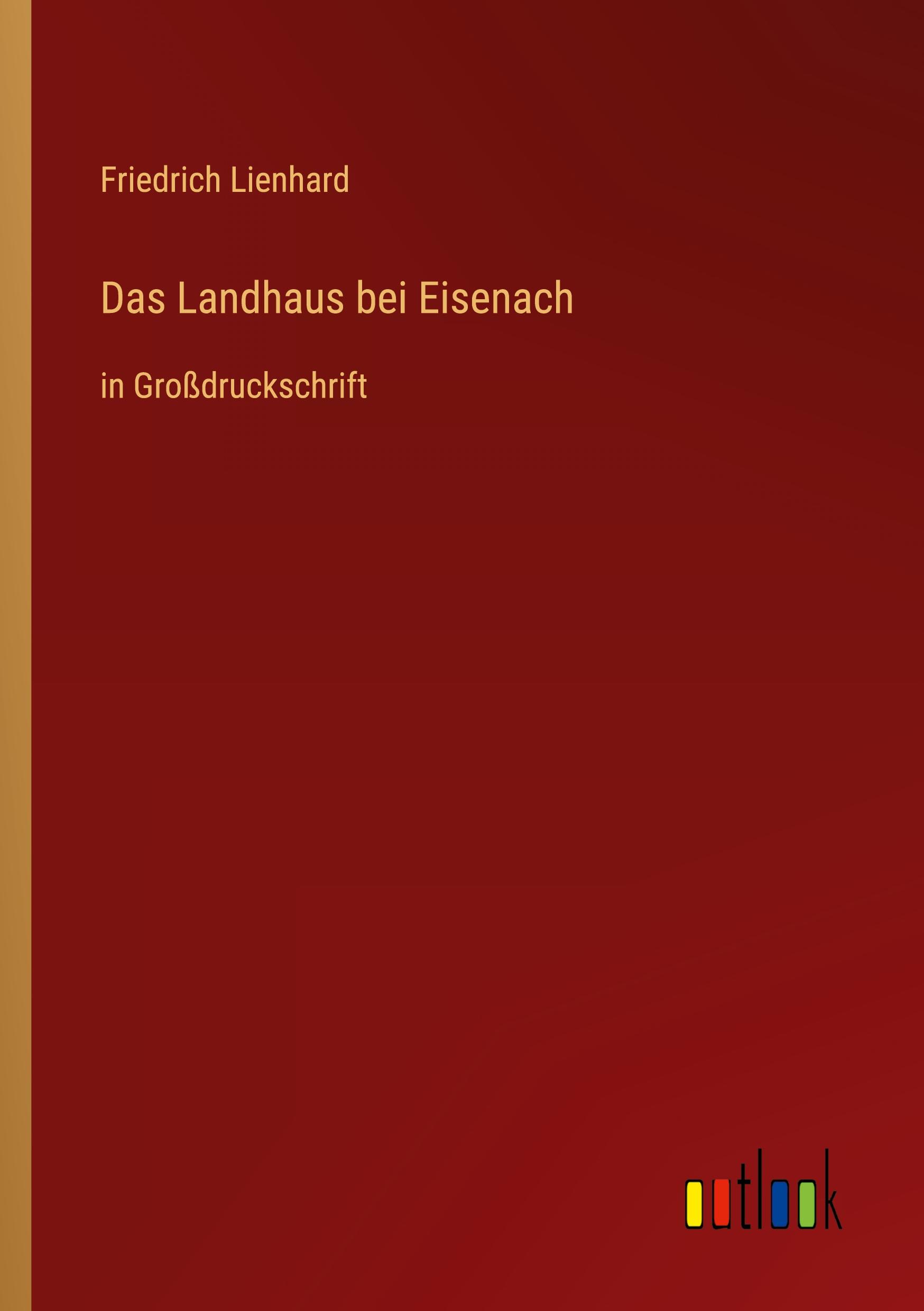 Vorderes Coverbild Das Landhaus bei Eisenach