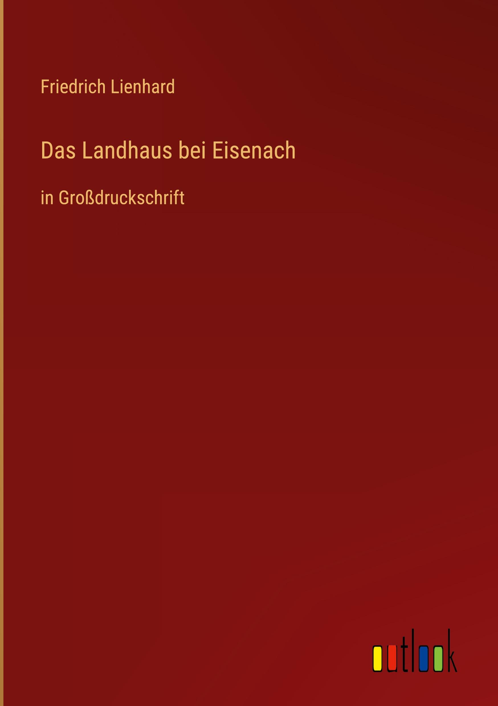Vorderes Coverbild Das Landhaus bei Eisenach