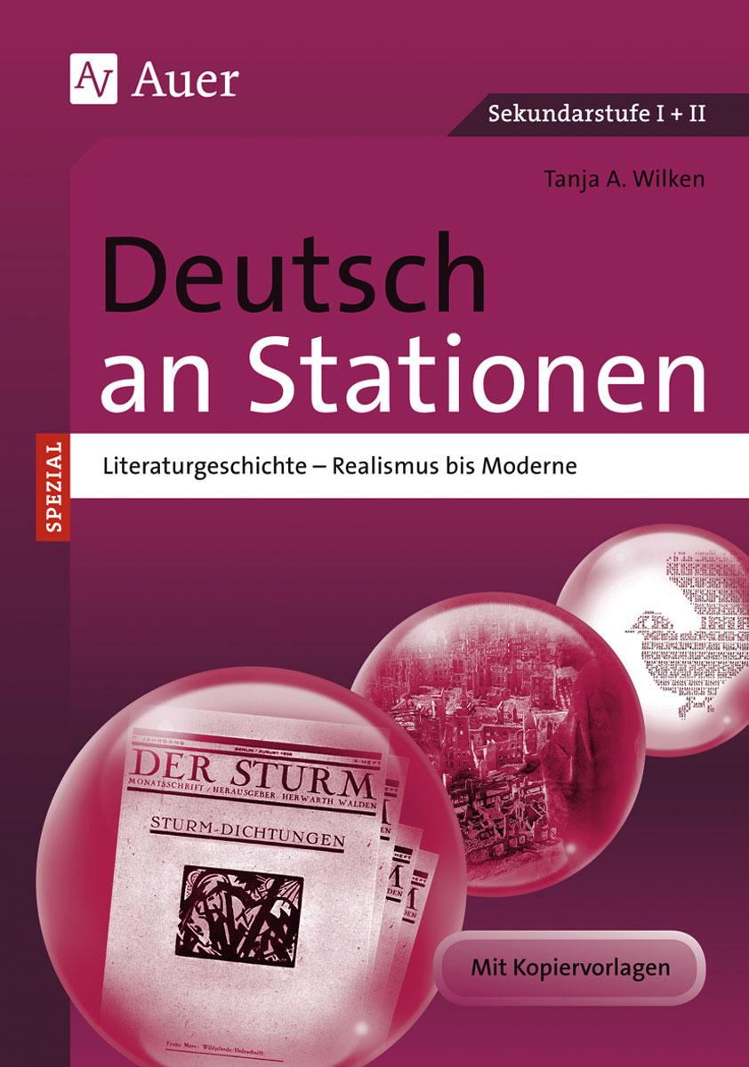 Vorderes Coverbild Deutsch an Stationen spezial Literaturgeschichte 2