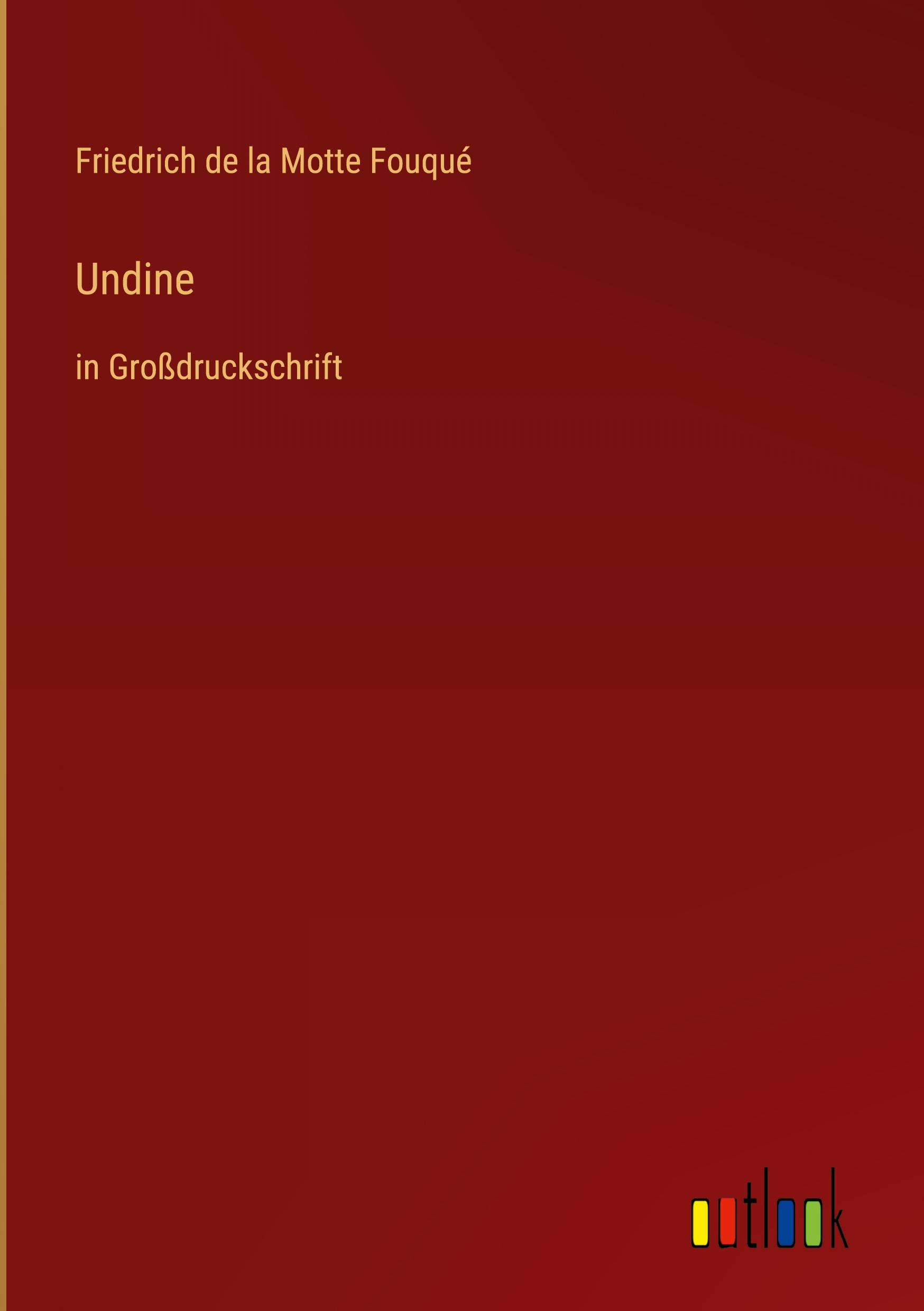 Vorderes Coverbild Undine