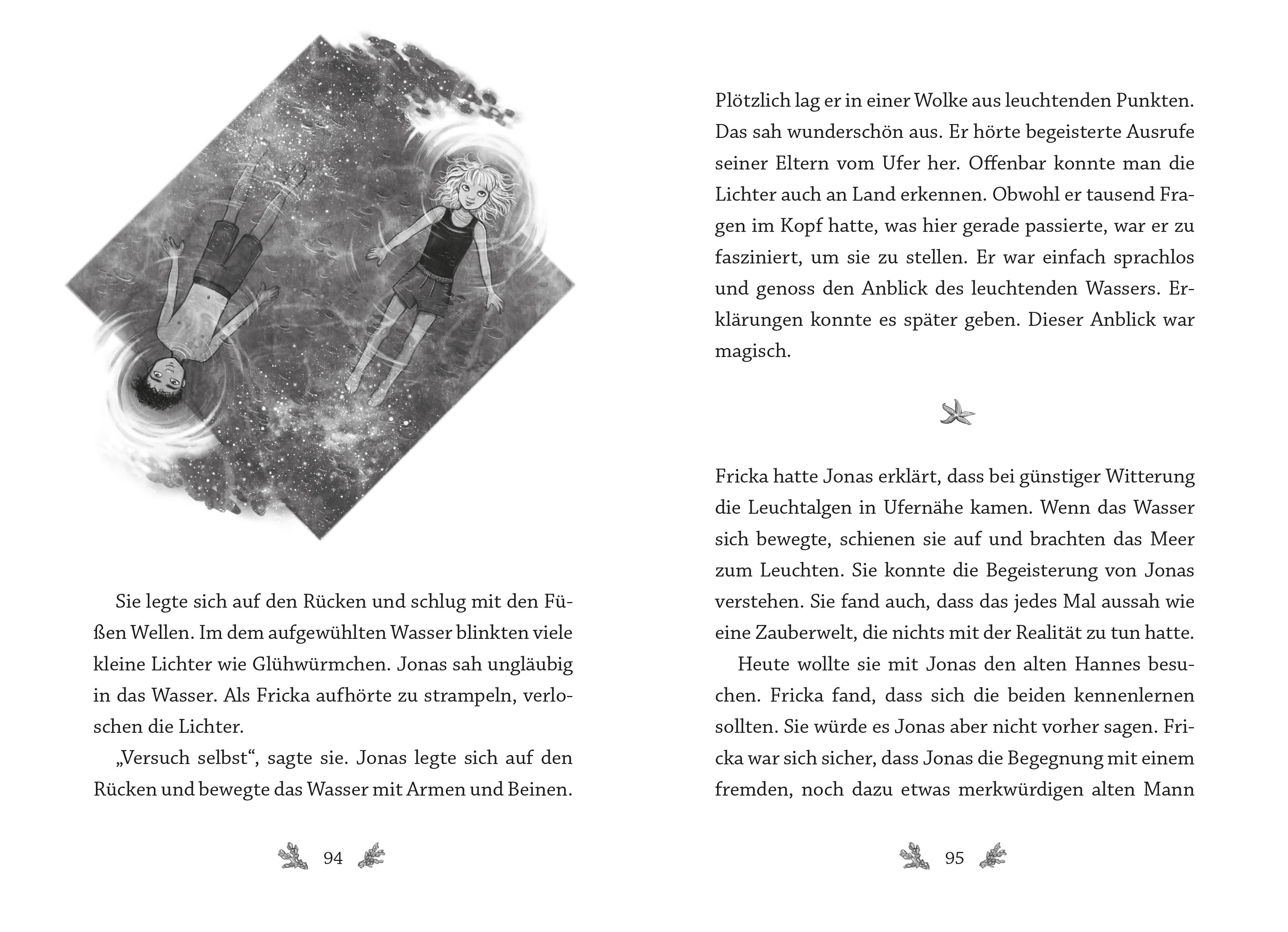 Beispielinhalt (Bild) Jonas und Fricka, Ebbe und Flut