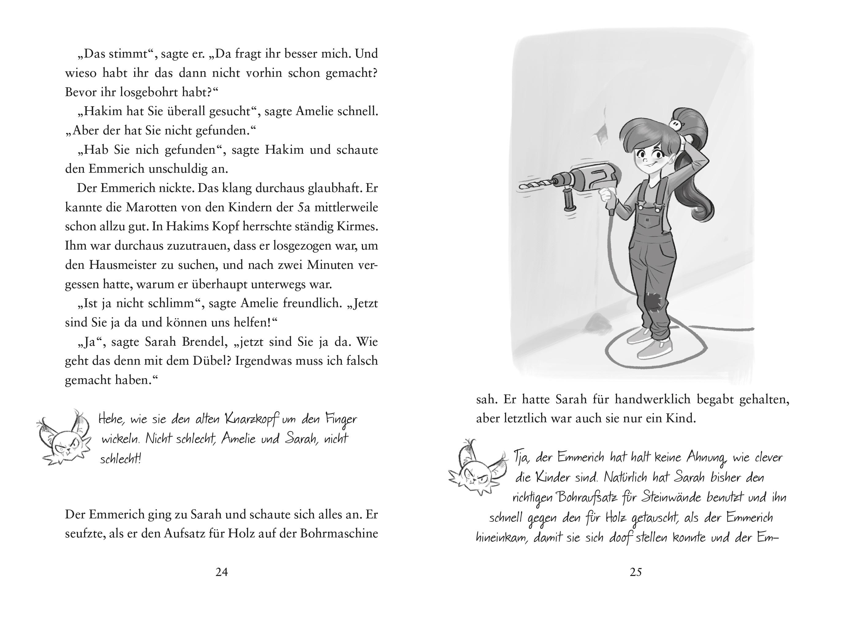 Beispielinhalt (Bild) Die schlimmste Klasse der Welt (Band 2) - Rette sich, wer kann!