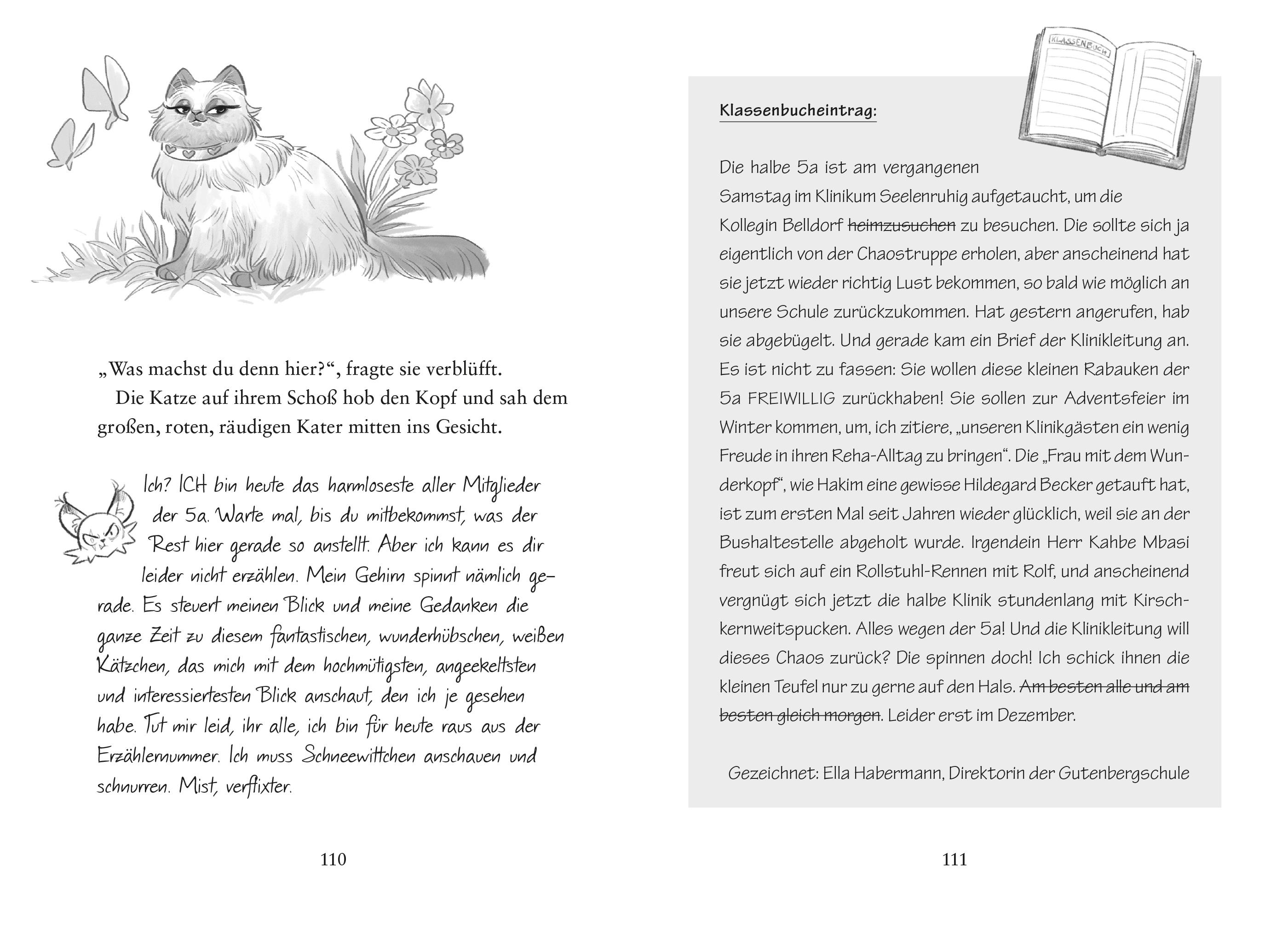 Beispielinhalt (Bild) Die schlimmste Klasse der Welt (Band 2) - Rette sich, wer kann!