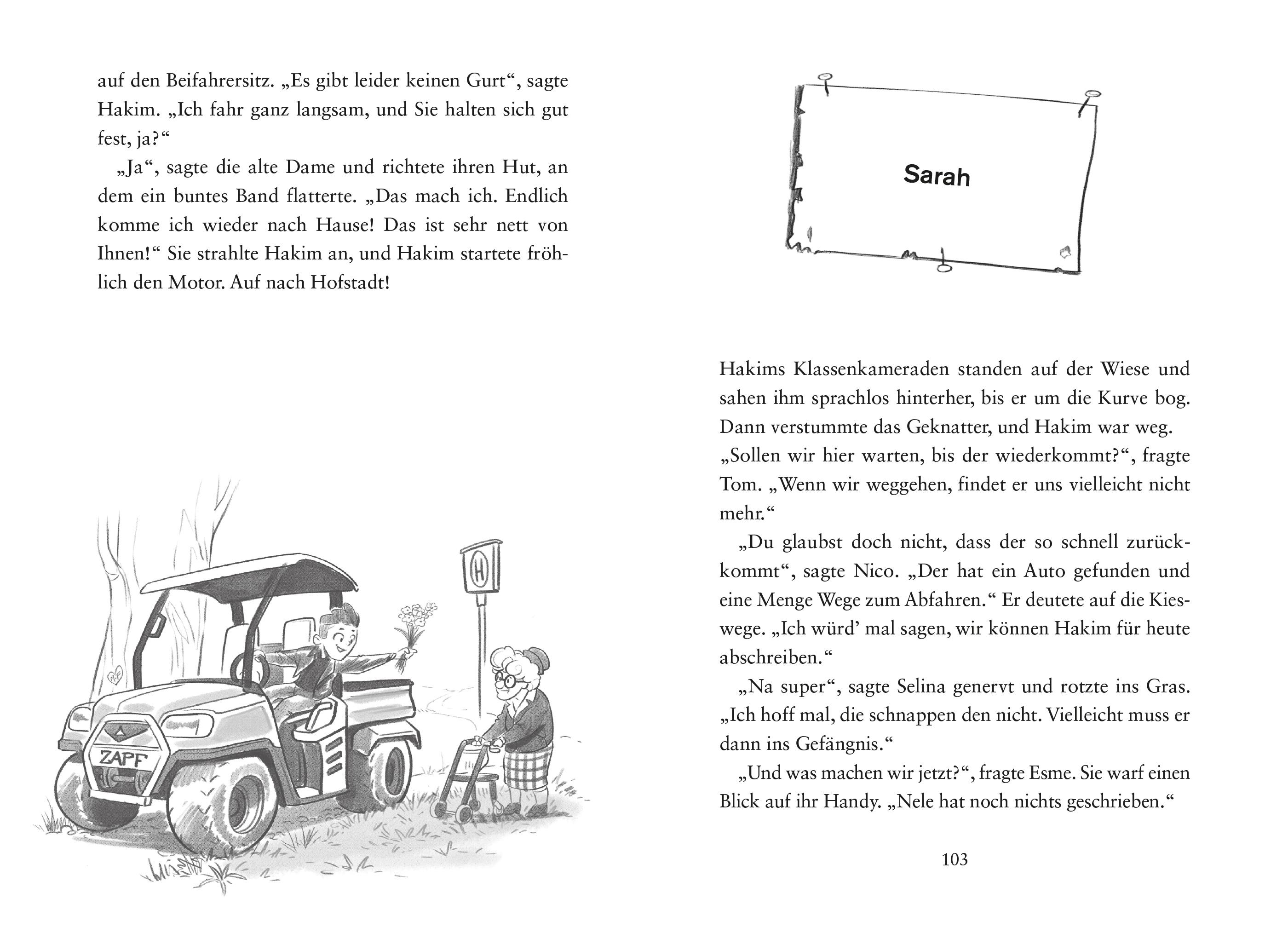 Beispielinhalt (Bild) Die schlimmste Klasse der Welt (Band 2) - Rette sich, wer kann!