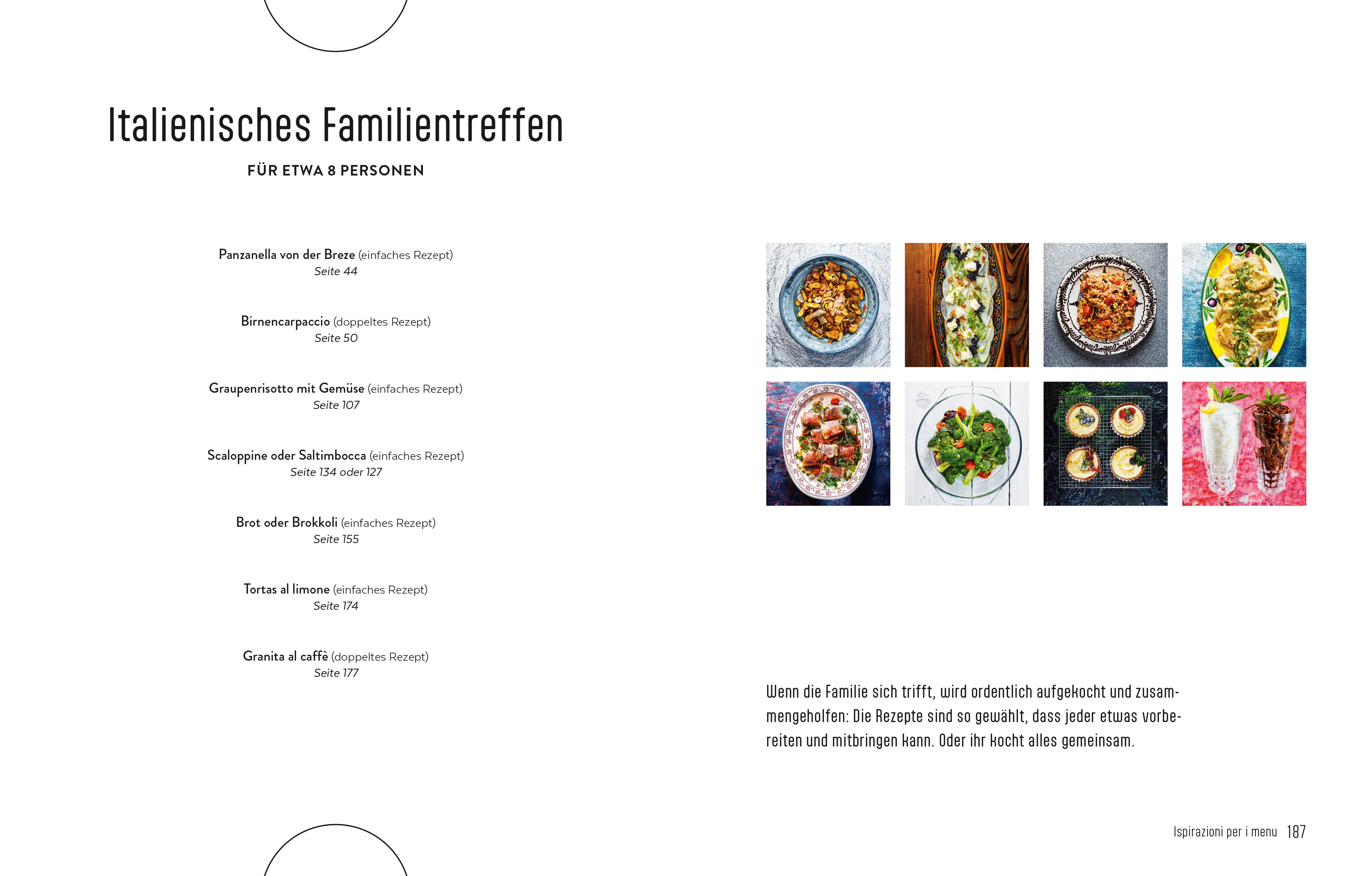 Beispielinhalt (Bild) La Cucina con Amore