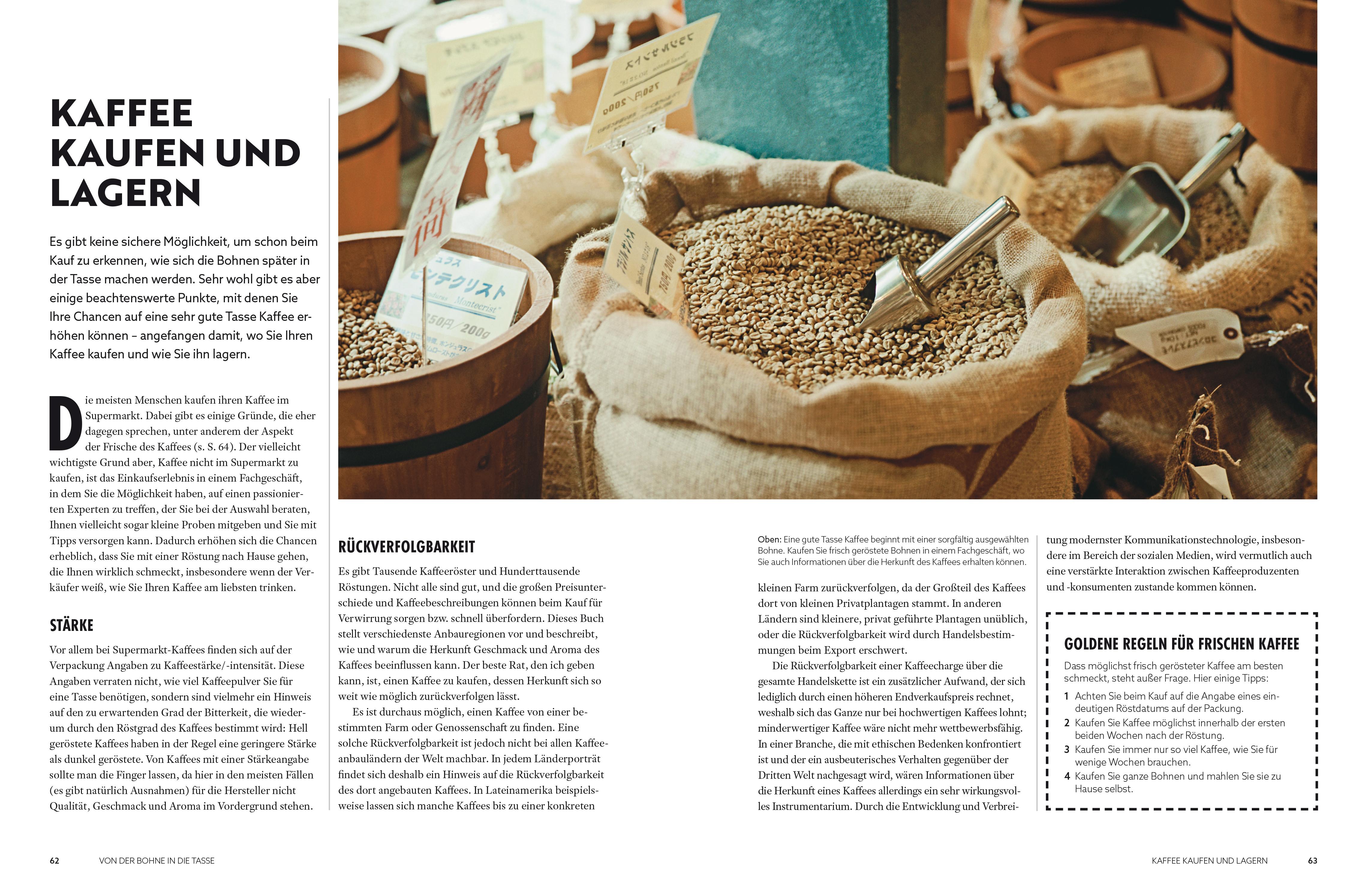 Beispielinhalt (Bild) Der Kaffeeatlas